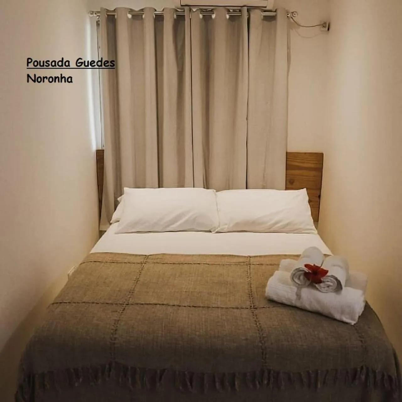 Decorative detail, Bed in Pousada Guedes Noronha