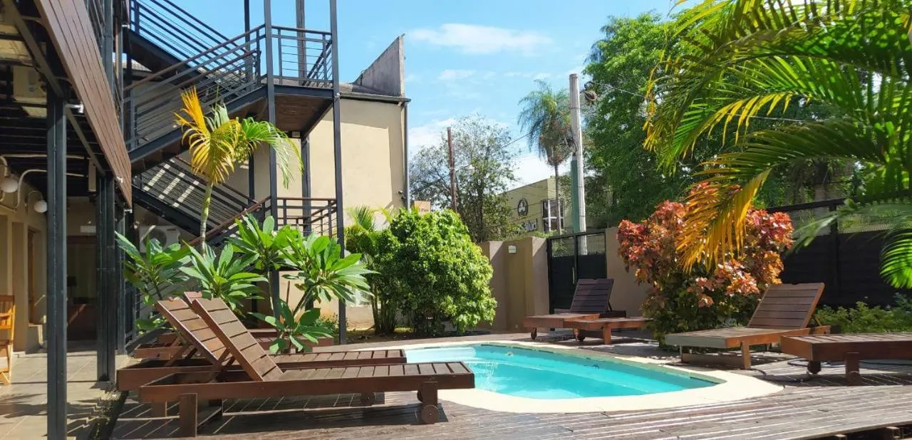 Pool view in Iguazú Urban Hotel Express