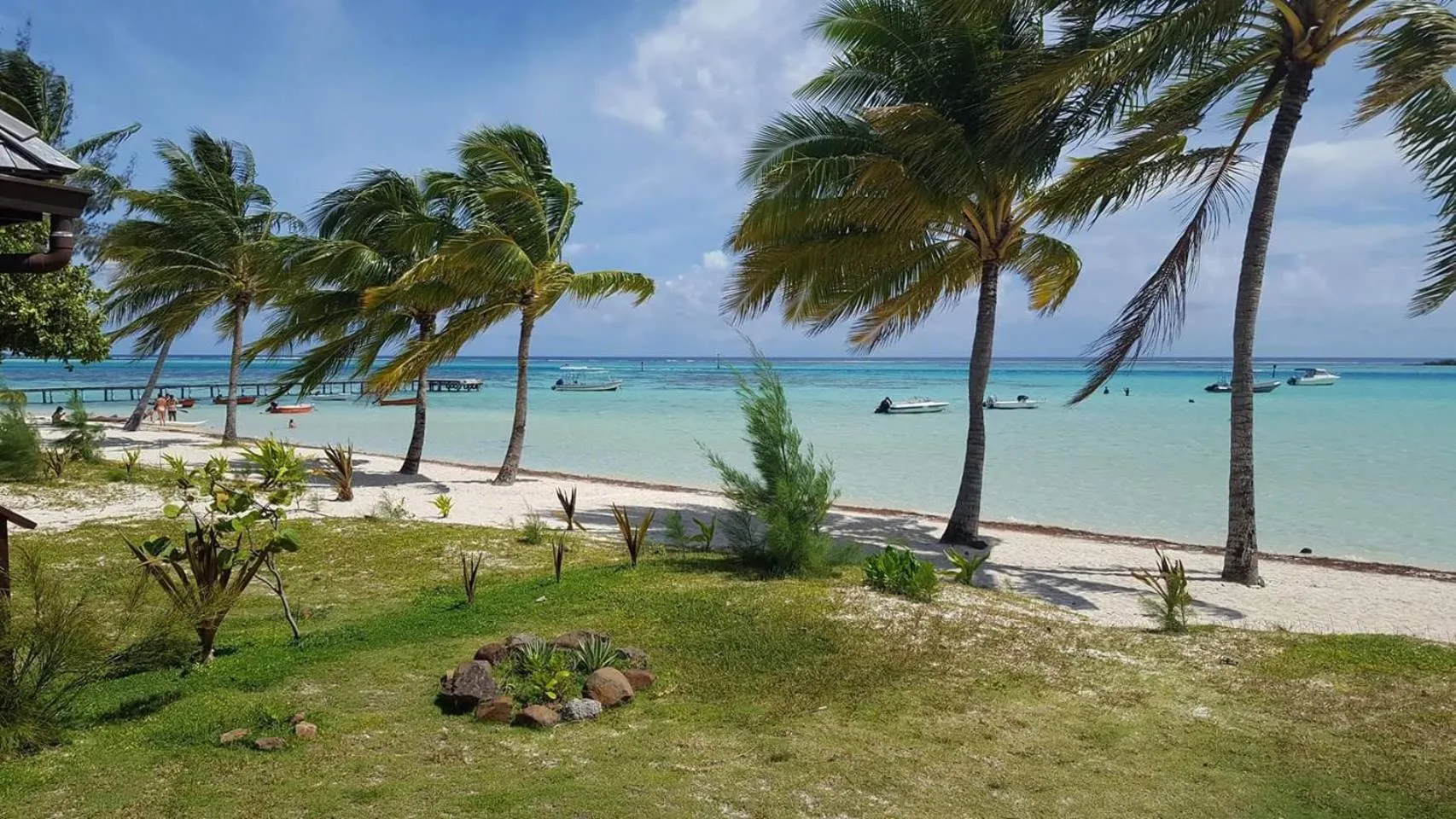 Beach in Moorea Sunset Beach