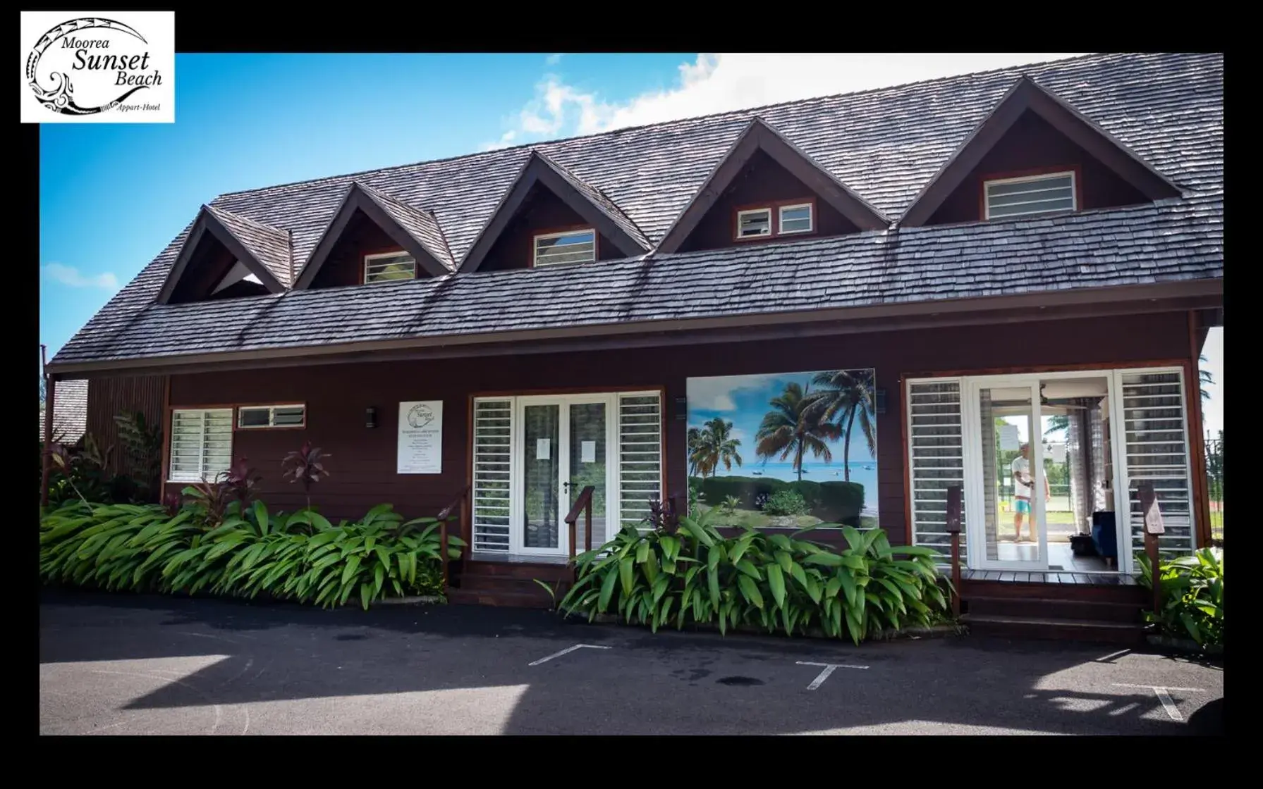 Lobby or reception in Moorea Sunset Beach Lobby or reception in Moorea Sunset Beach