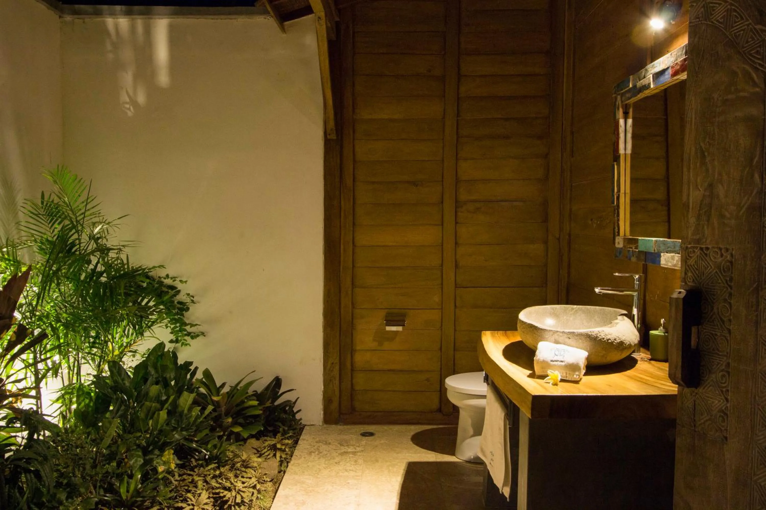 Bathroom in Benthos Bali Dive Resort