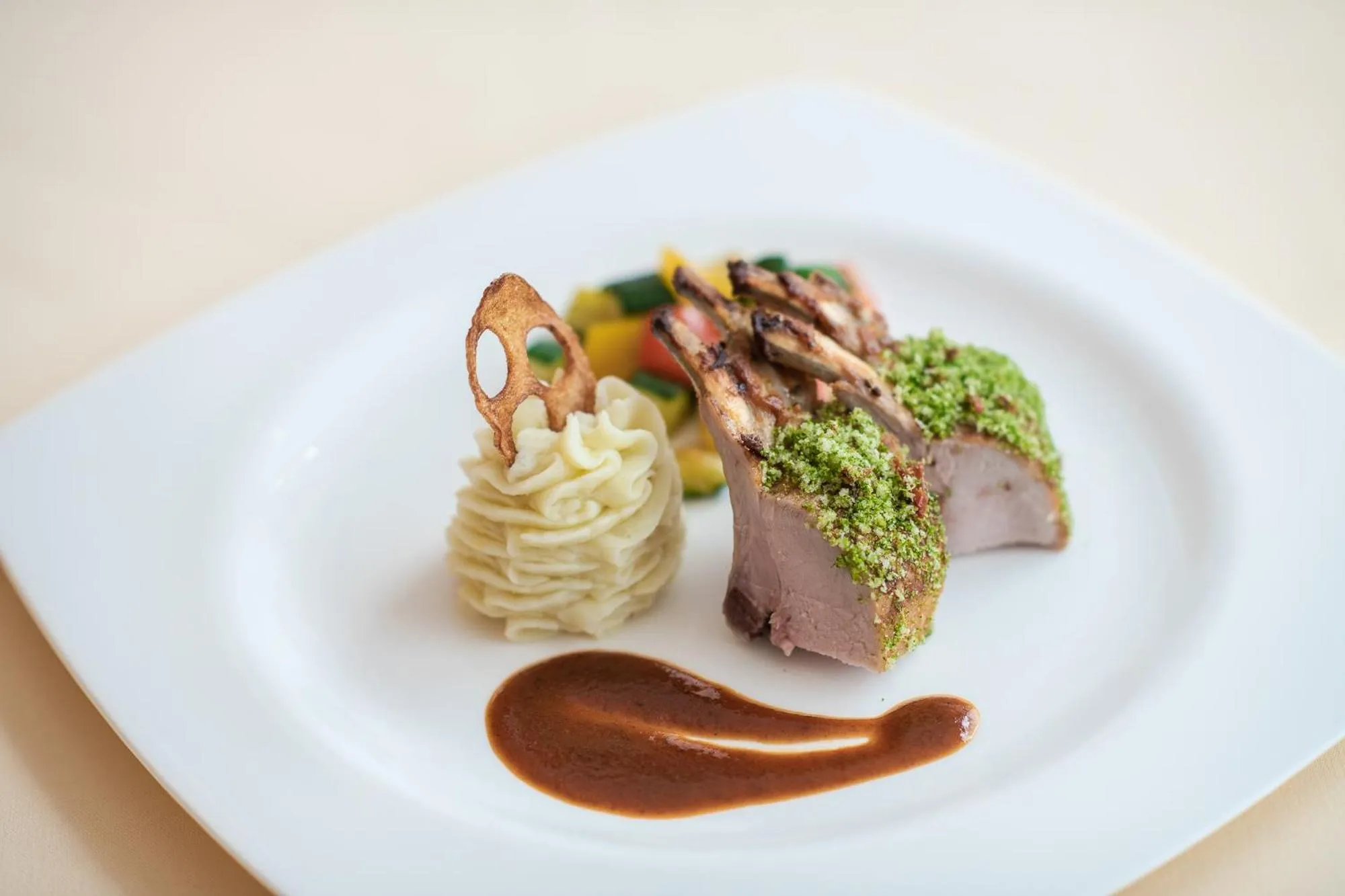 Food and drinks in Hotel Zum Mohren