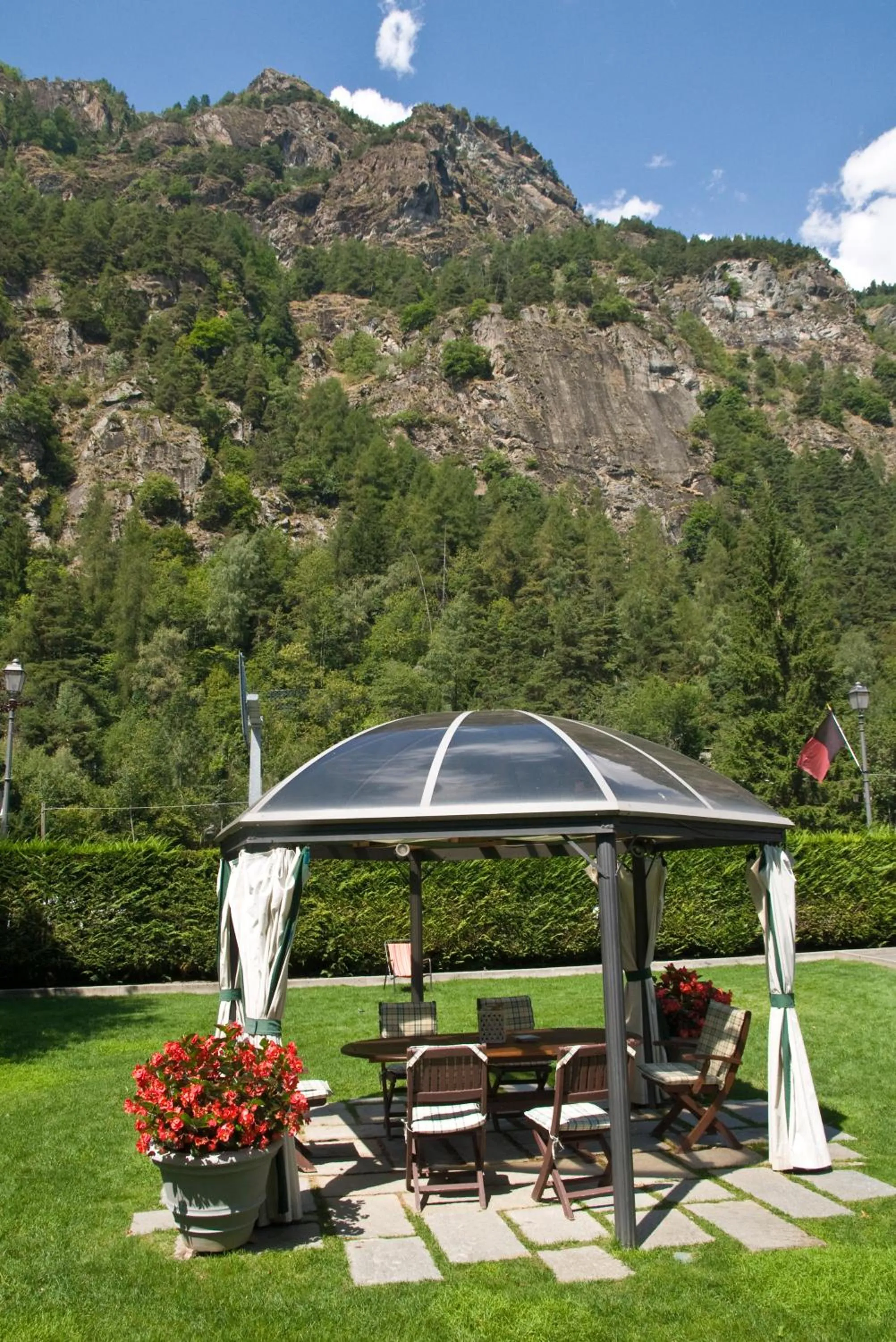 Garden in Hotel Filey