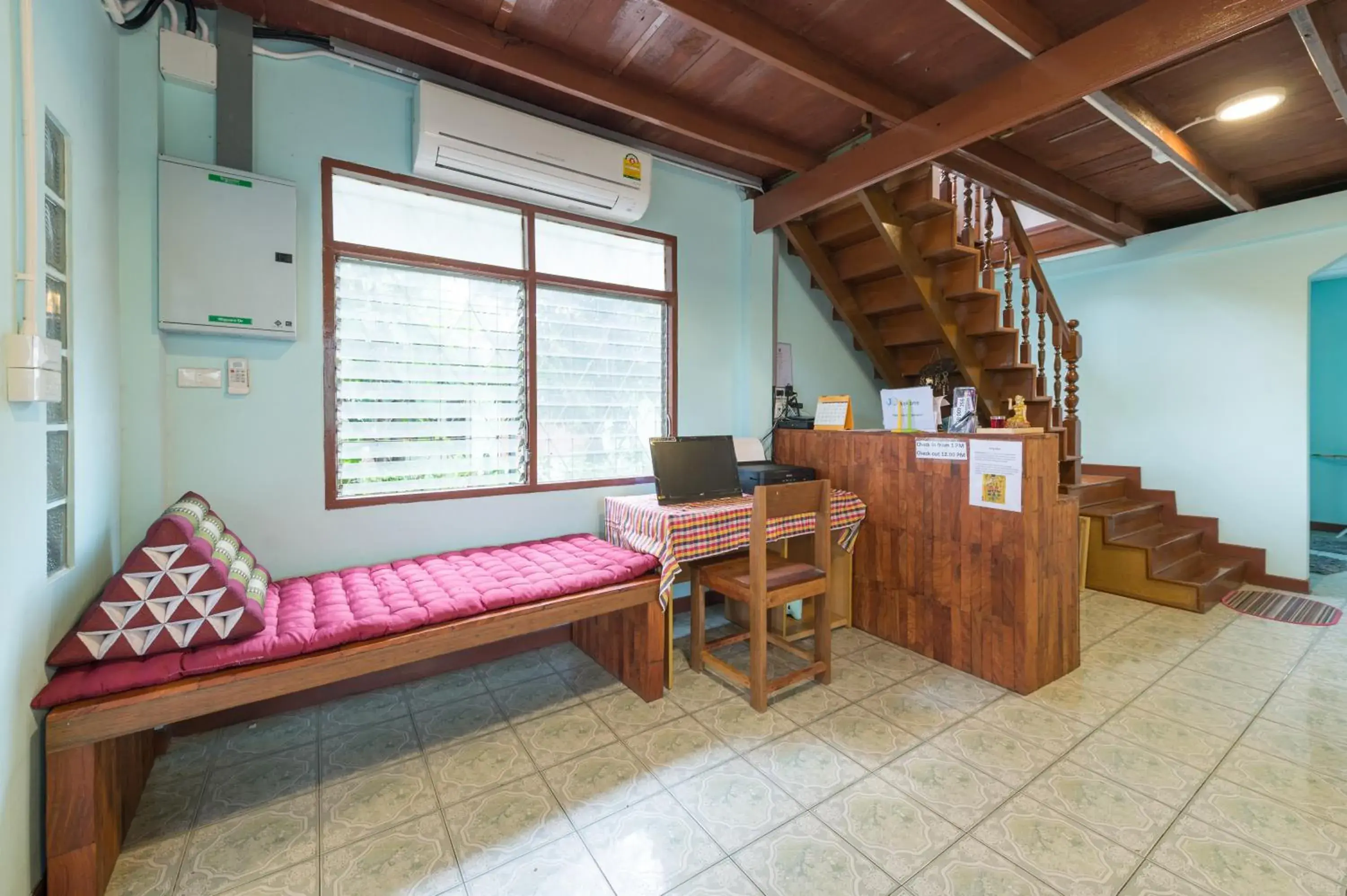 Lobby or reception in NTY Hostel Near Suvarnabhumi Airport Lobby or reception in NTY Hostel Near Suvarnabhumi Airport