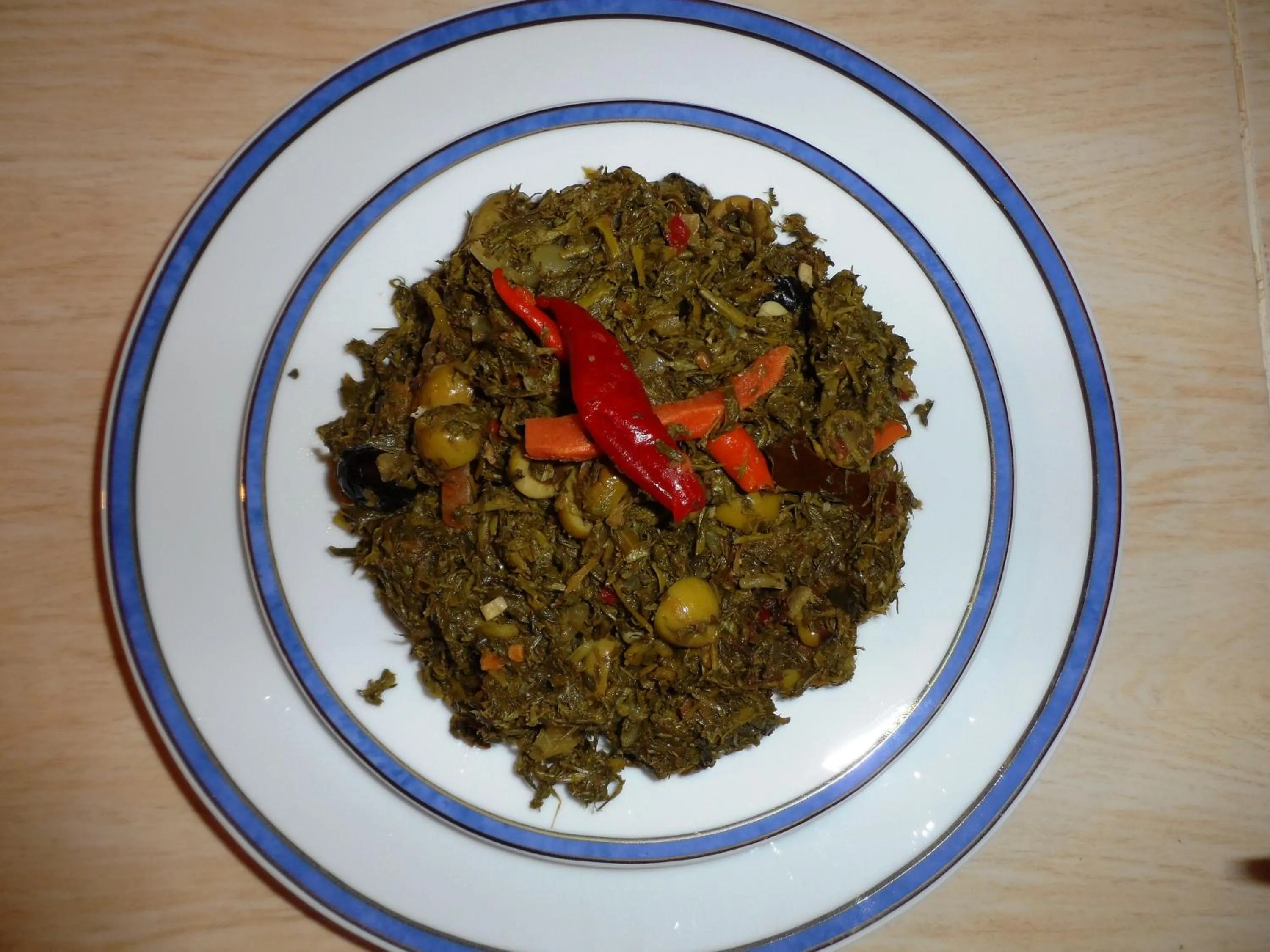 Food close-up in Citadelle Gorges