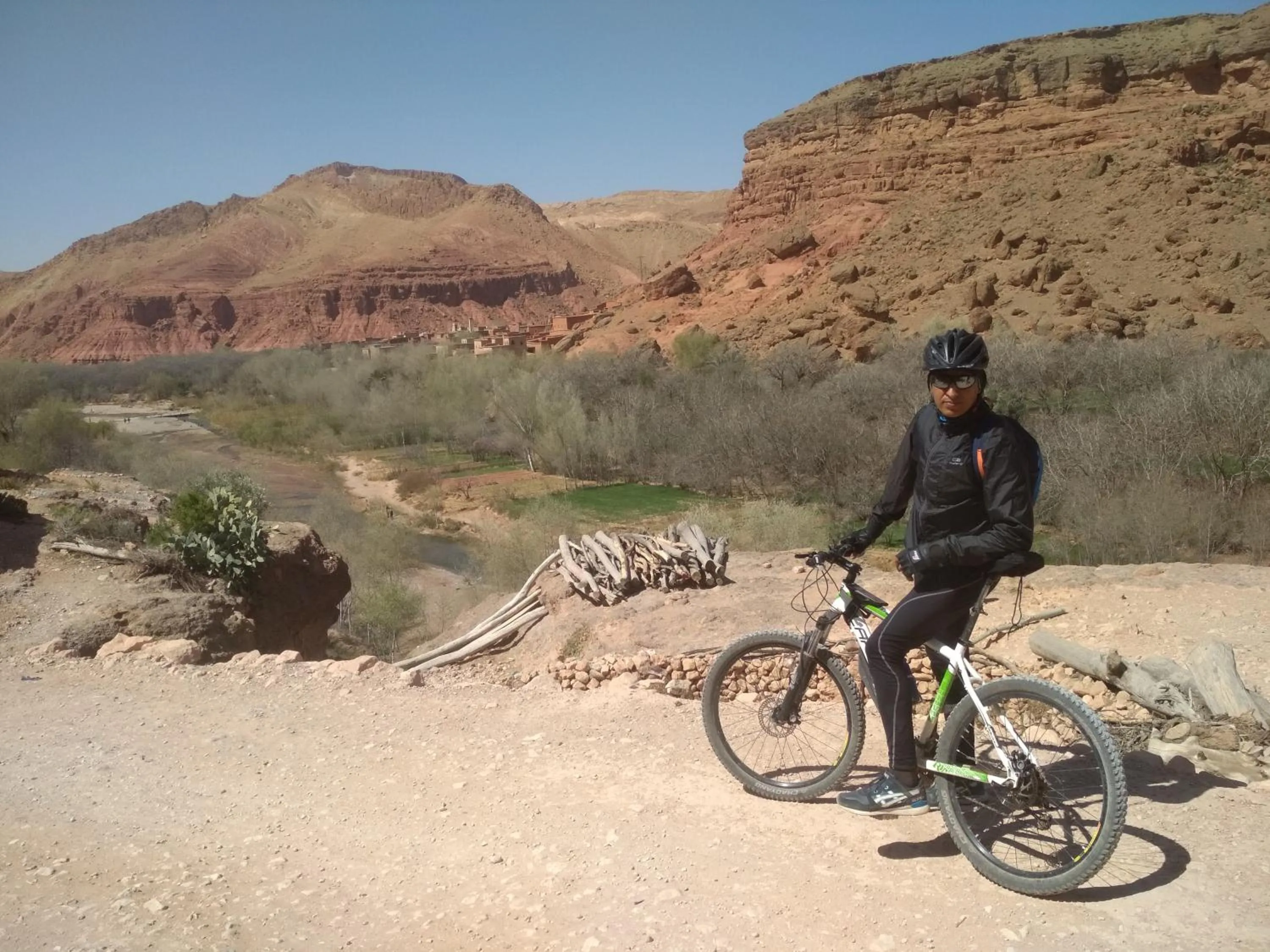 Cycling in Citadelle Gorges