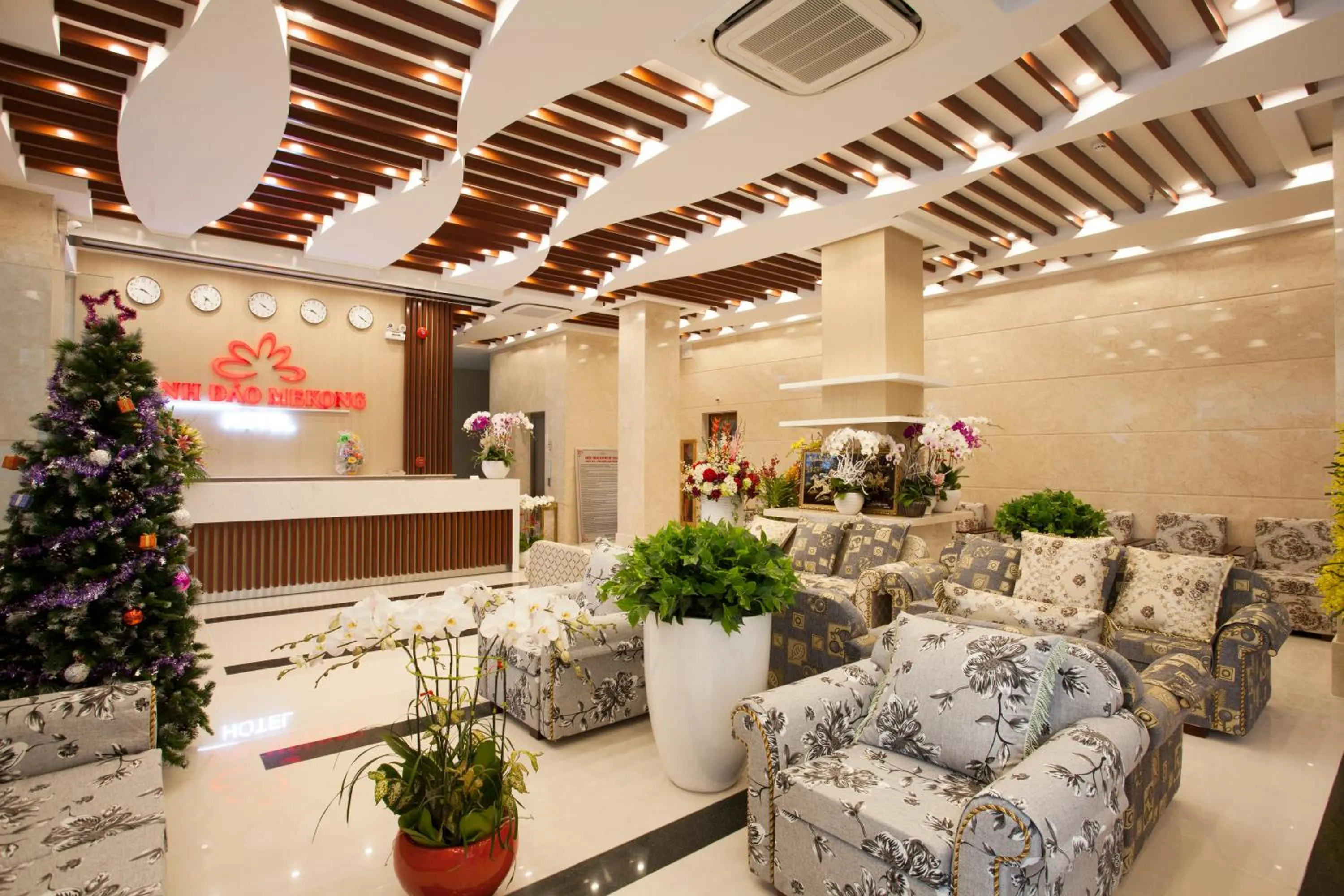 Lobby or reception in Anh Dao Mekong 2 Hotel