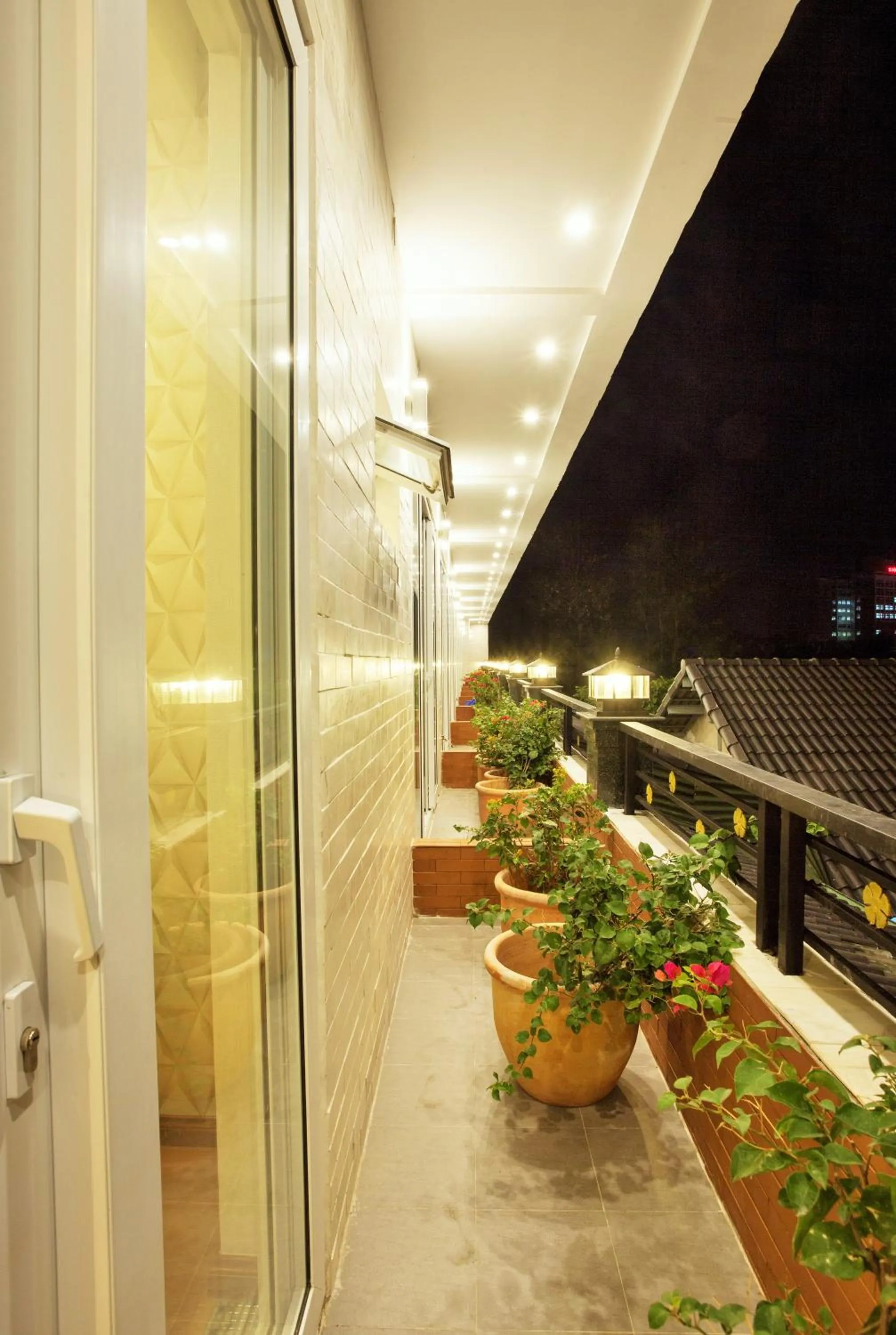 Balcony/Terrace in Anh Dao Mekong 2 Hotel