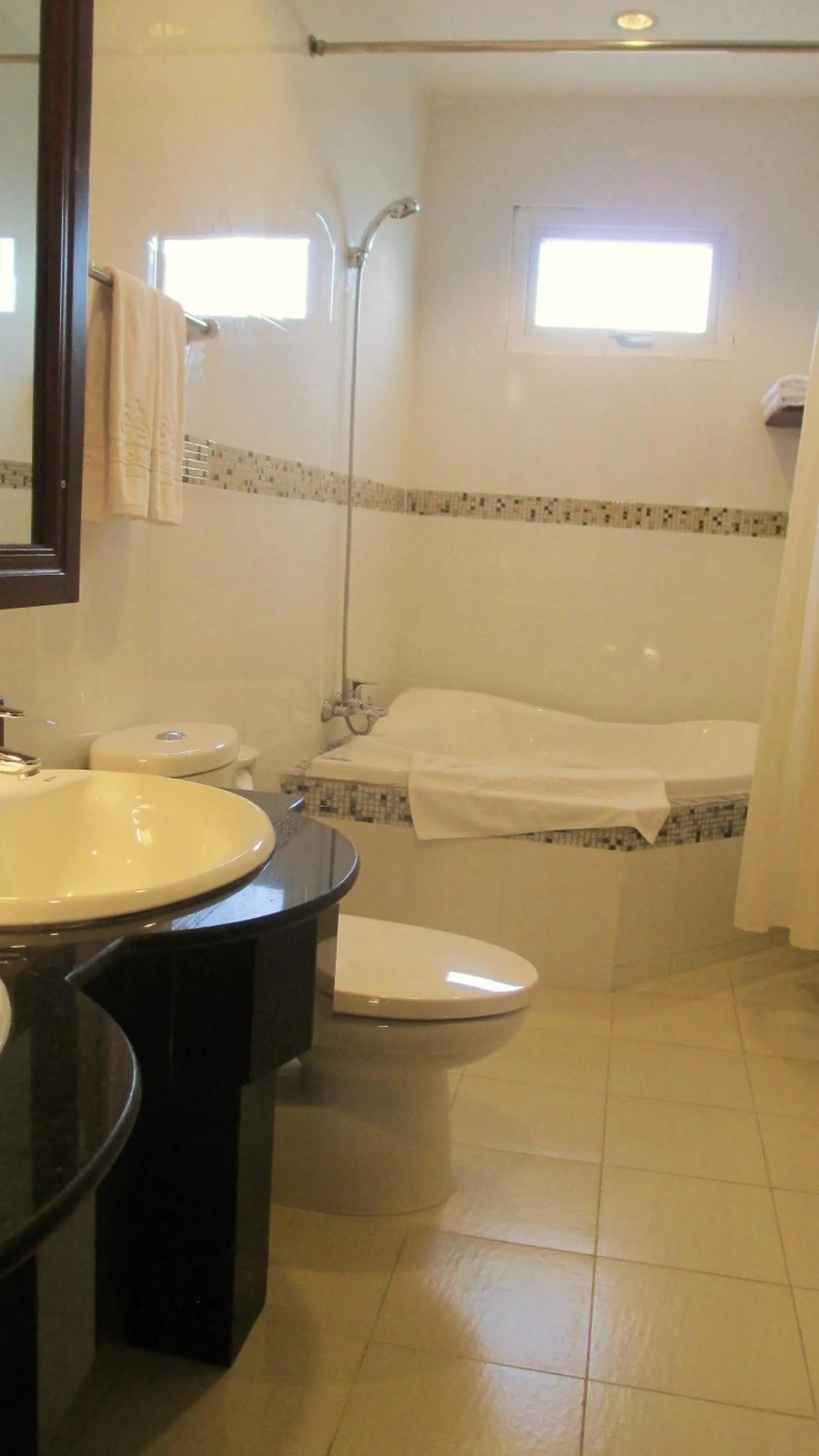 Toilet in Anh Dao Mekong 2 Hotel