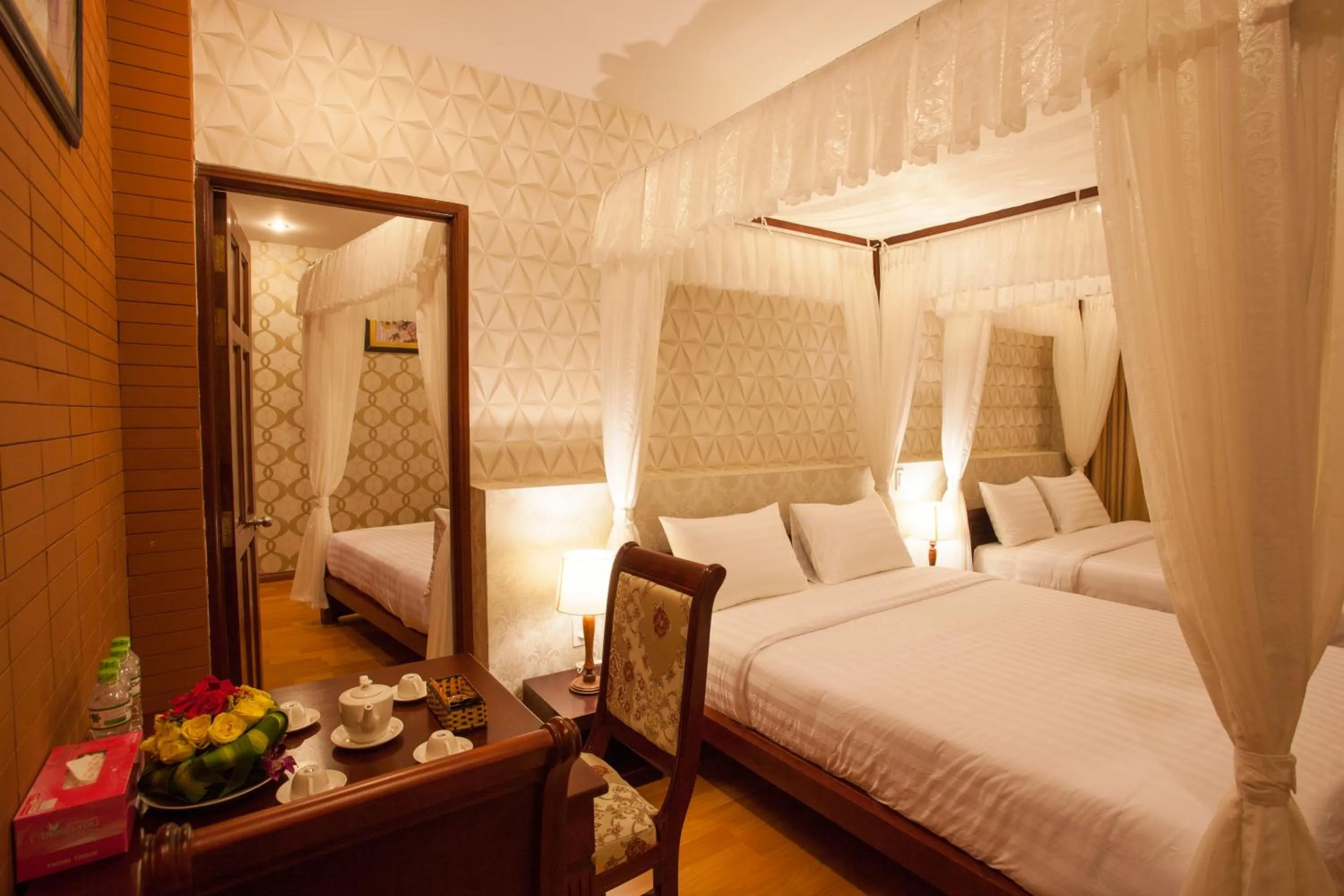 Bedroom, Bed in Anh Dao Mekong 2 Hotel