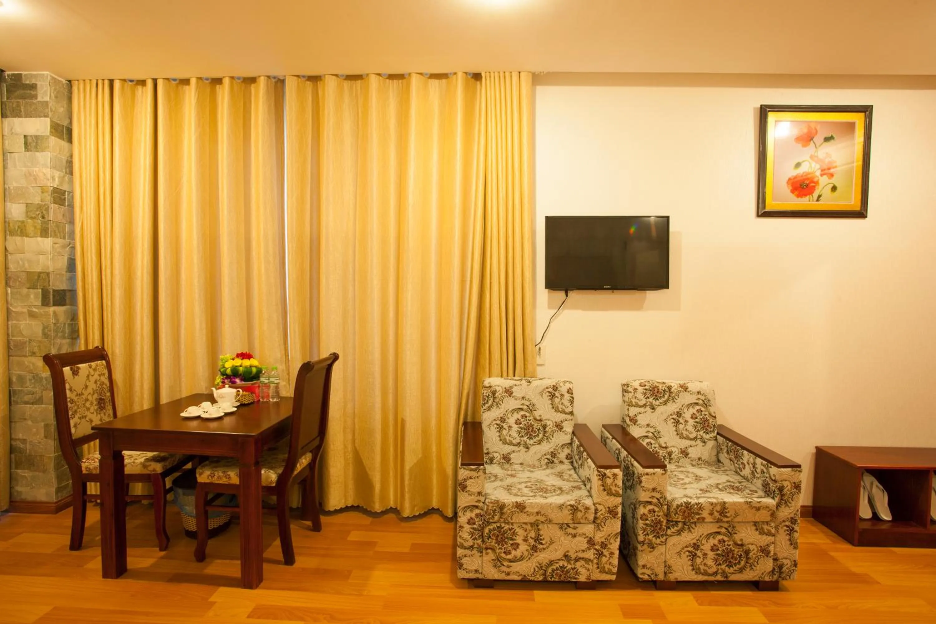 Seating area in Anh Dao Mekong 2 Hotel