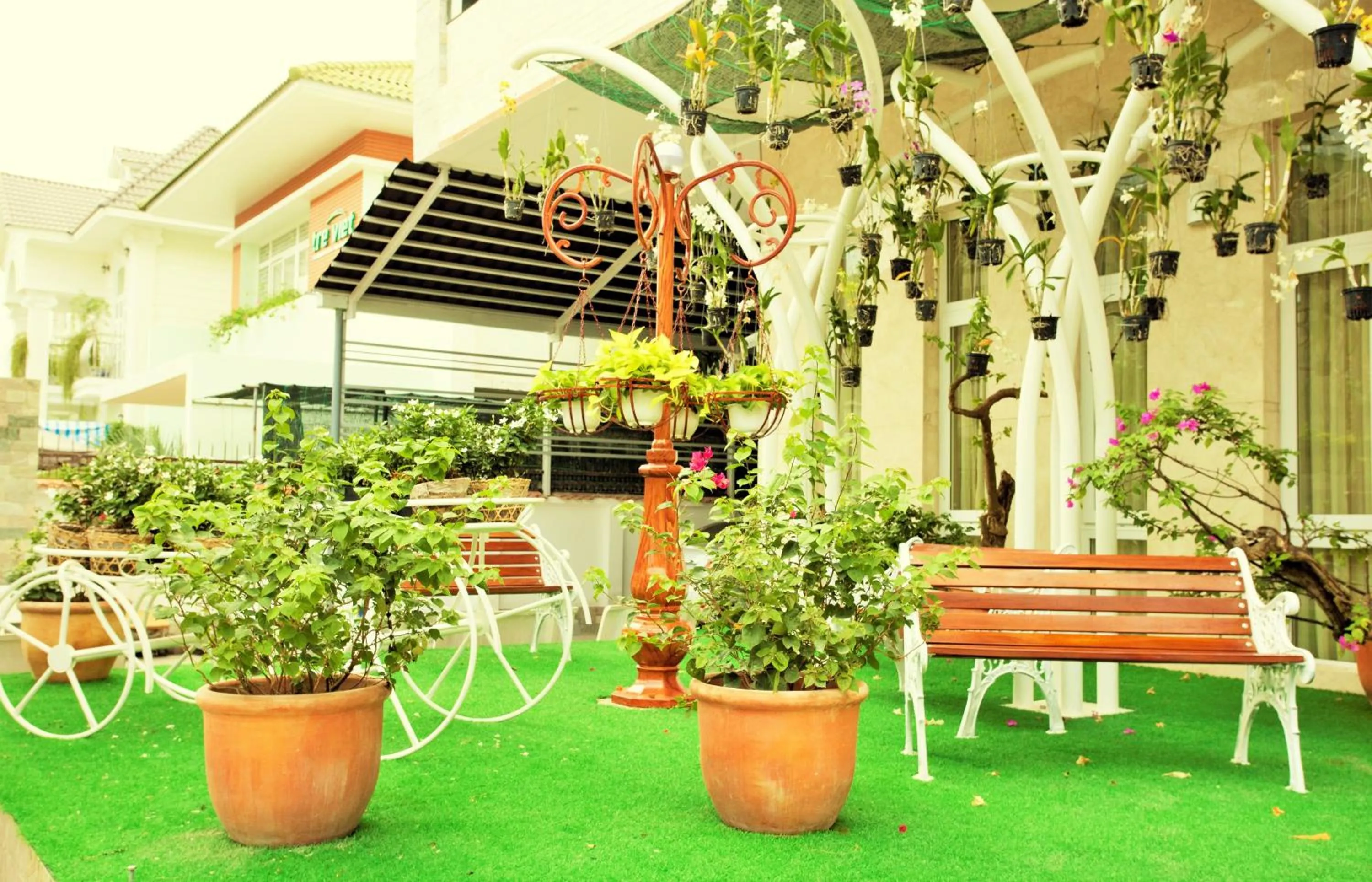 Garden in Anh Dao Mekong 2 Hotel