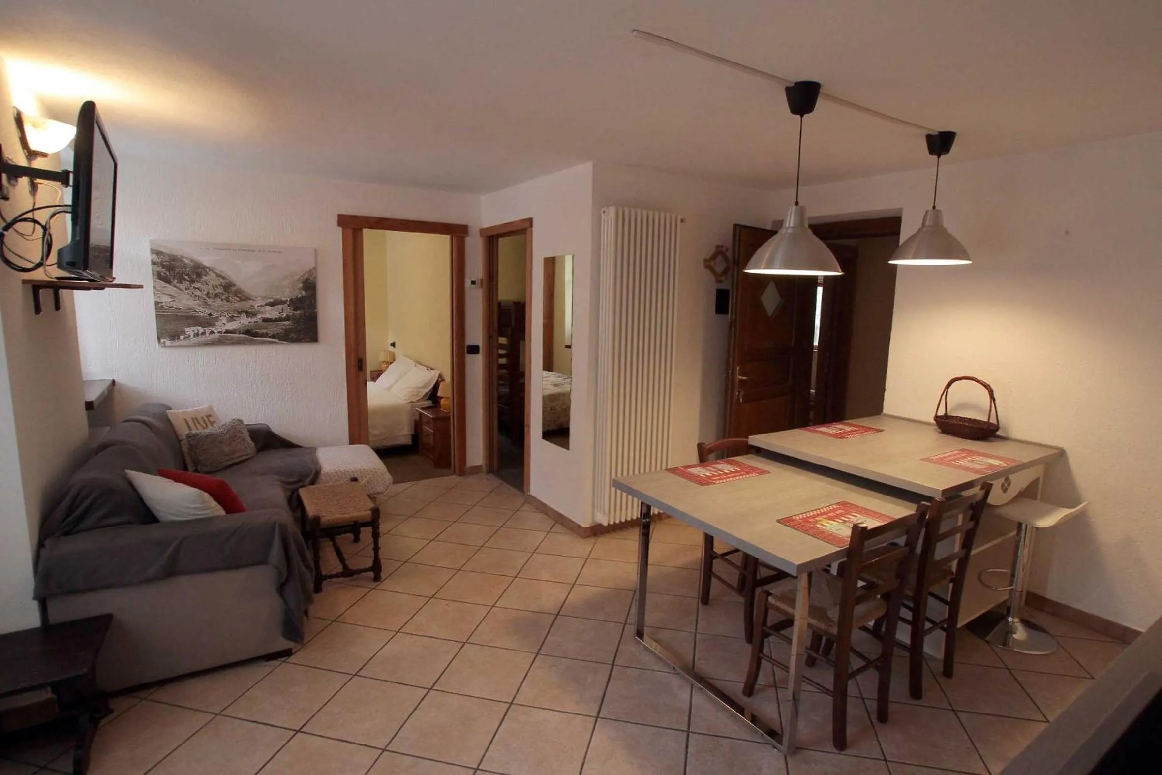 Living room in Le Nid de l'Aigle