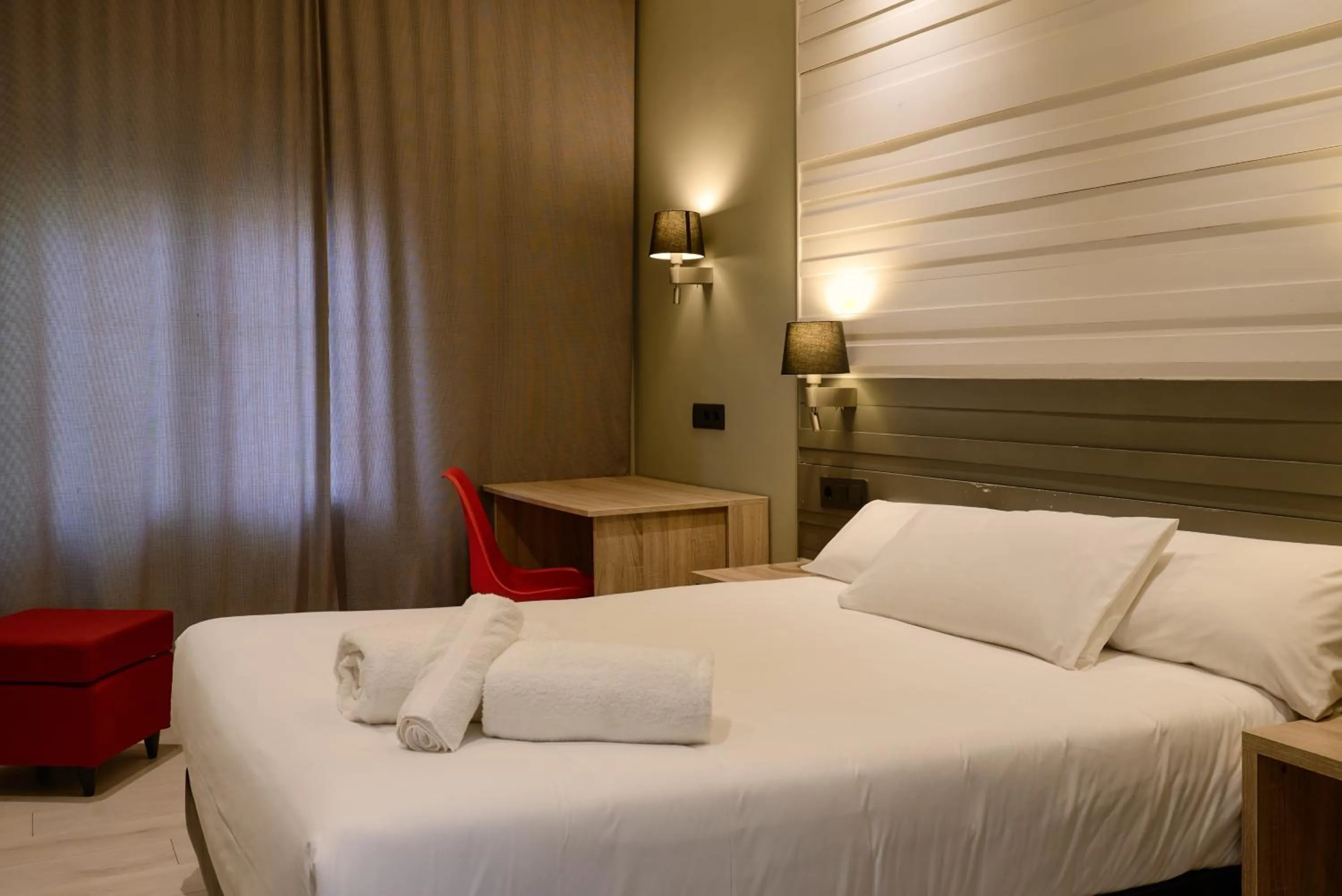 Bed in Hotel Miramar Badalona