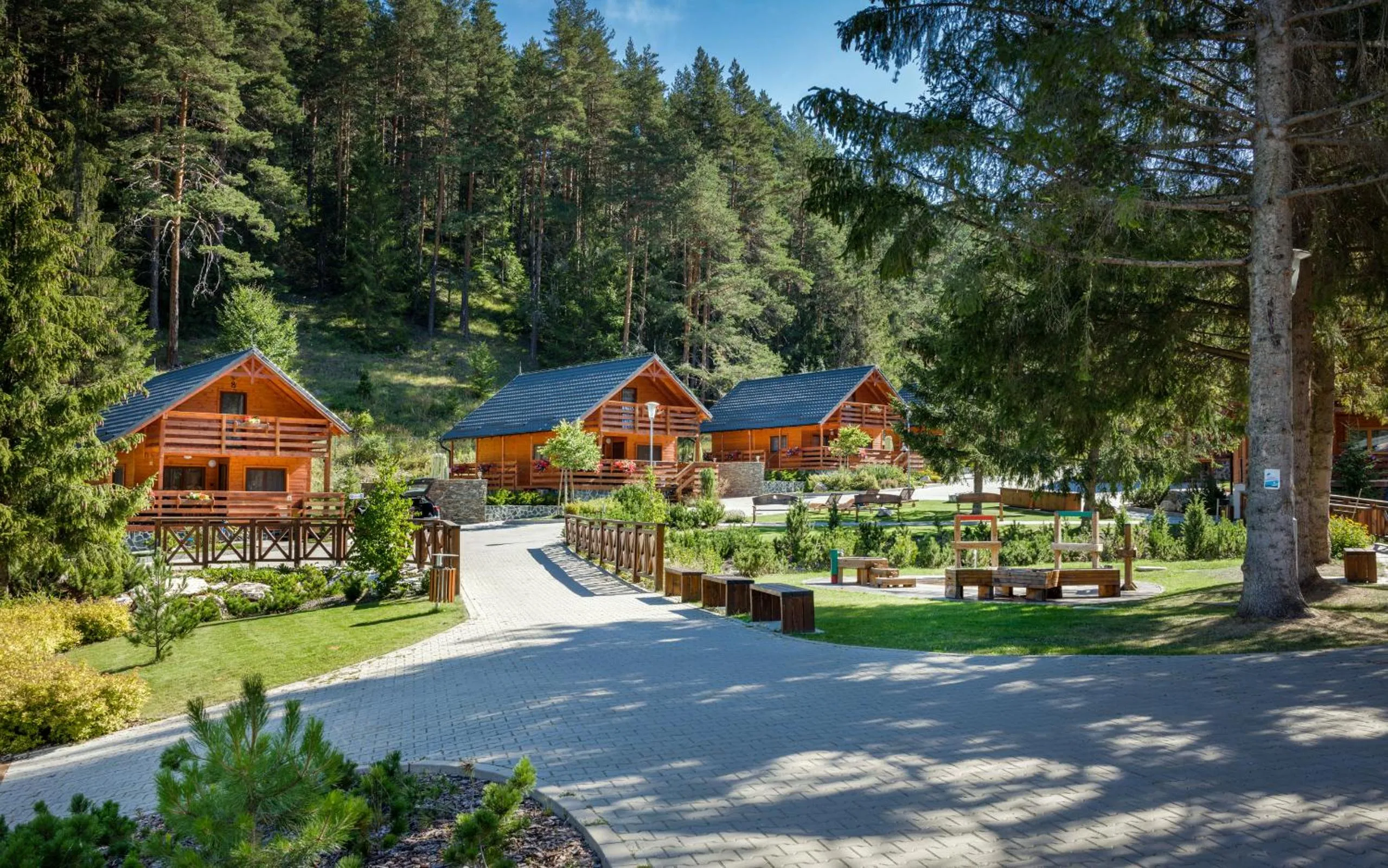 Natural landscape in Lopušná dolina Resort