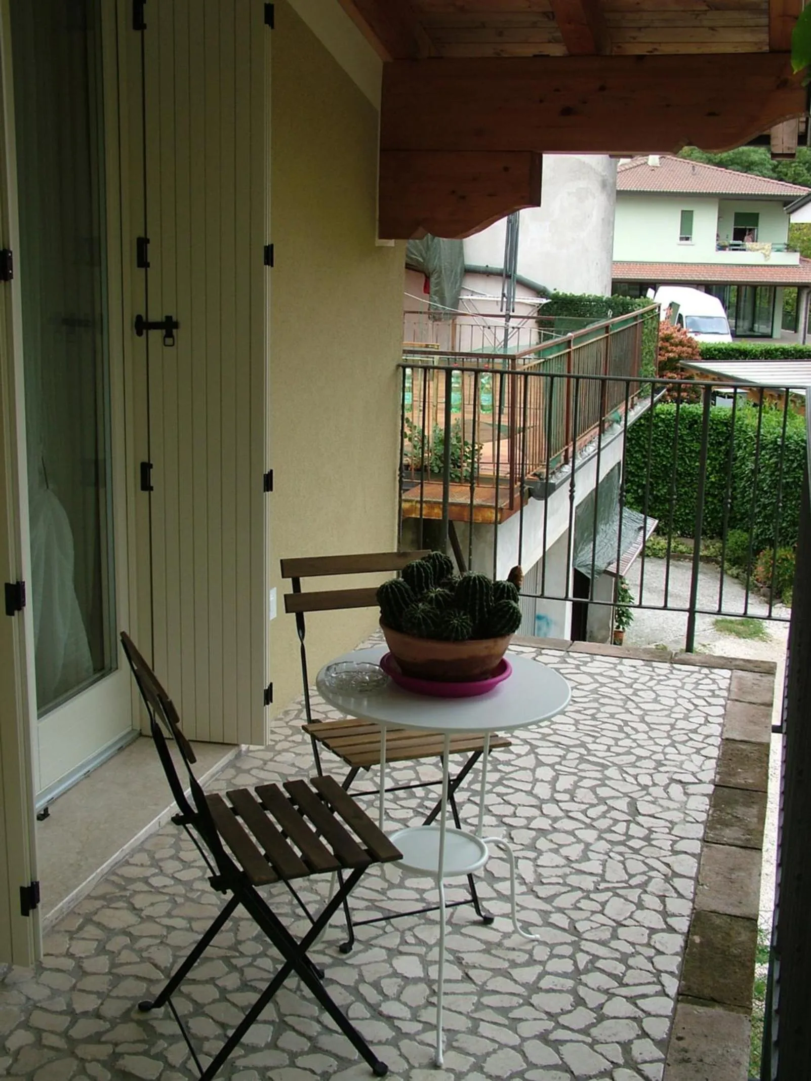 Balcony/Terrace in B&B Il Noce alla Finestra