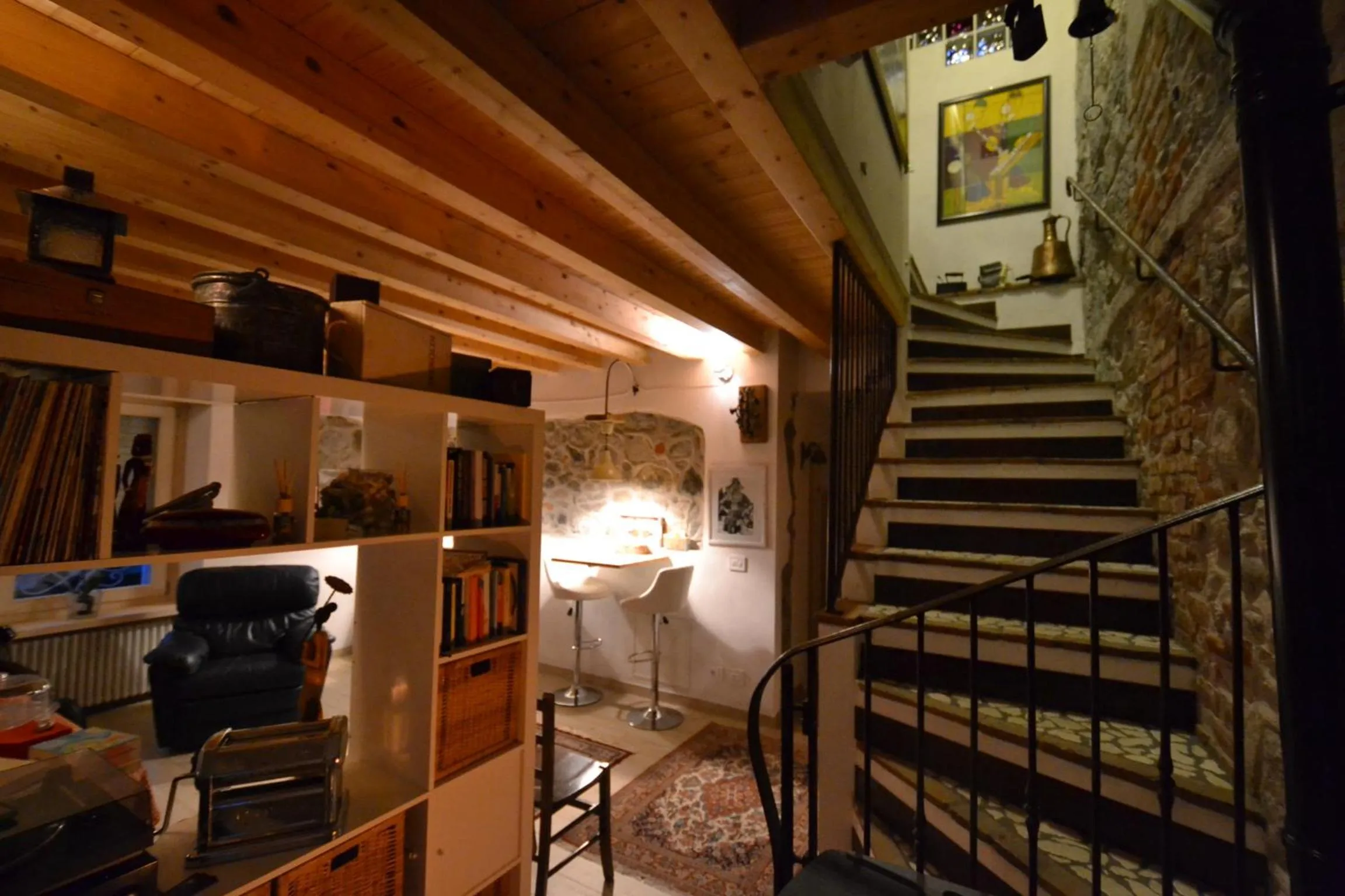 Communal lounge/ TV room in B&B Il Noce alla Finestra