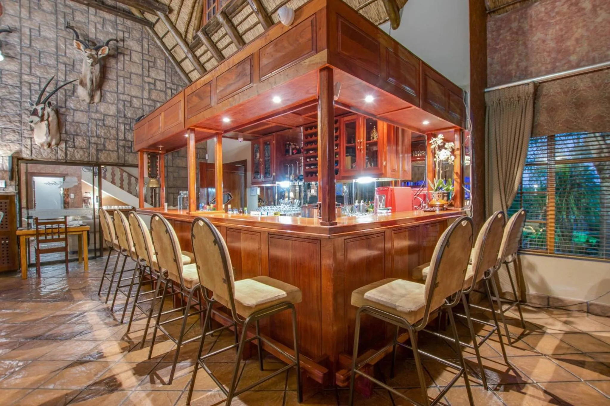 Lounge or bar in Kassaboera Lodge