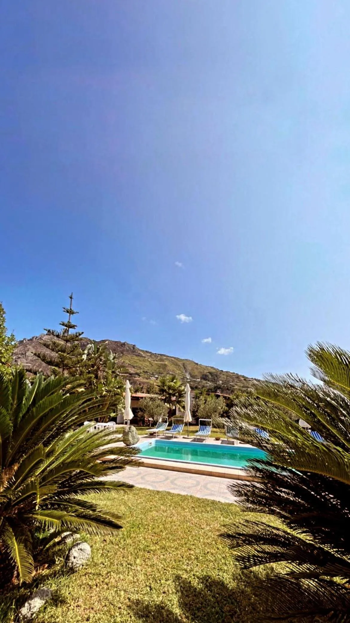 Pool view in Case Vacanze Le Buganville