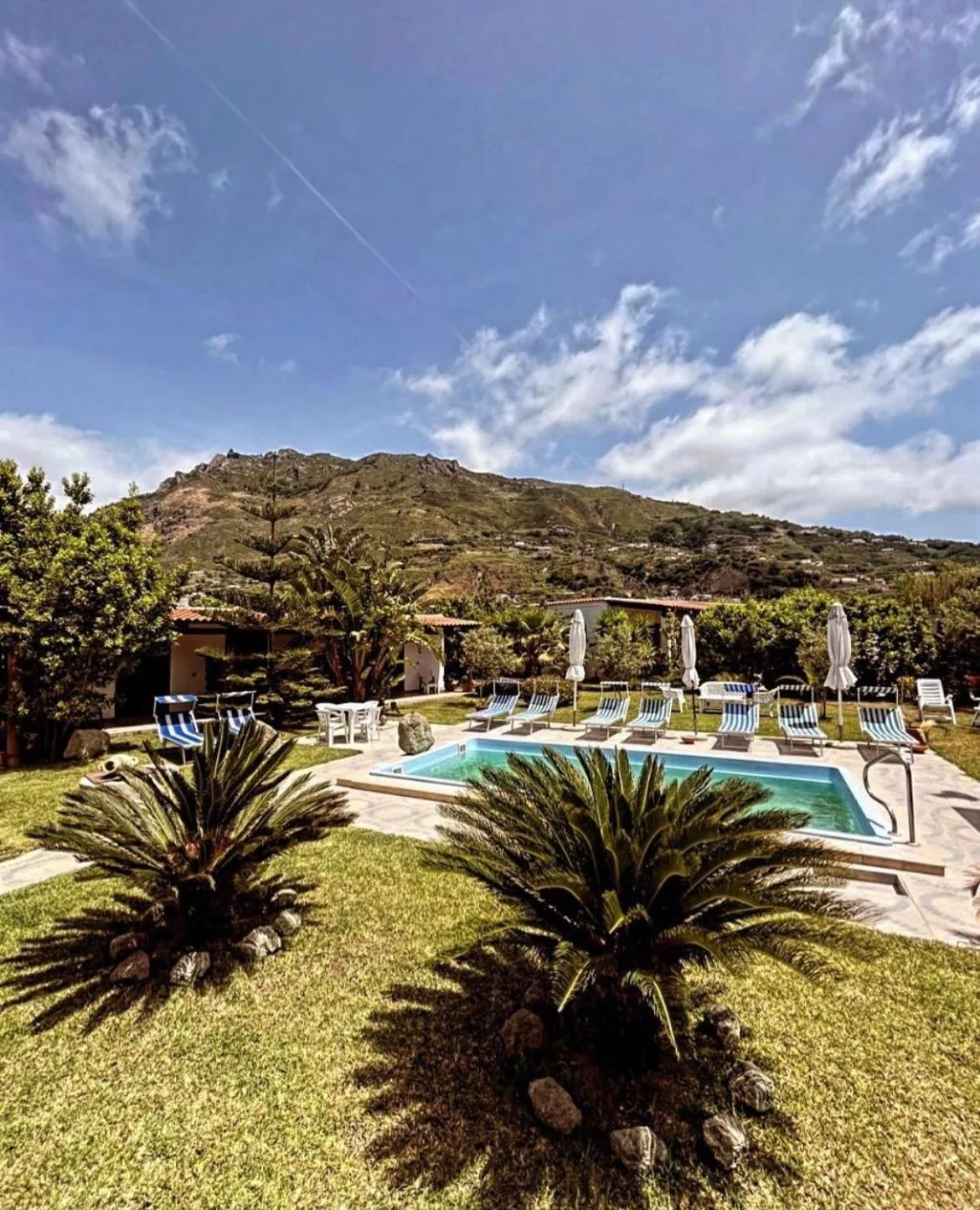 Garden view in Case Vacanze Le Buganville