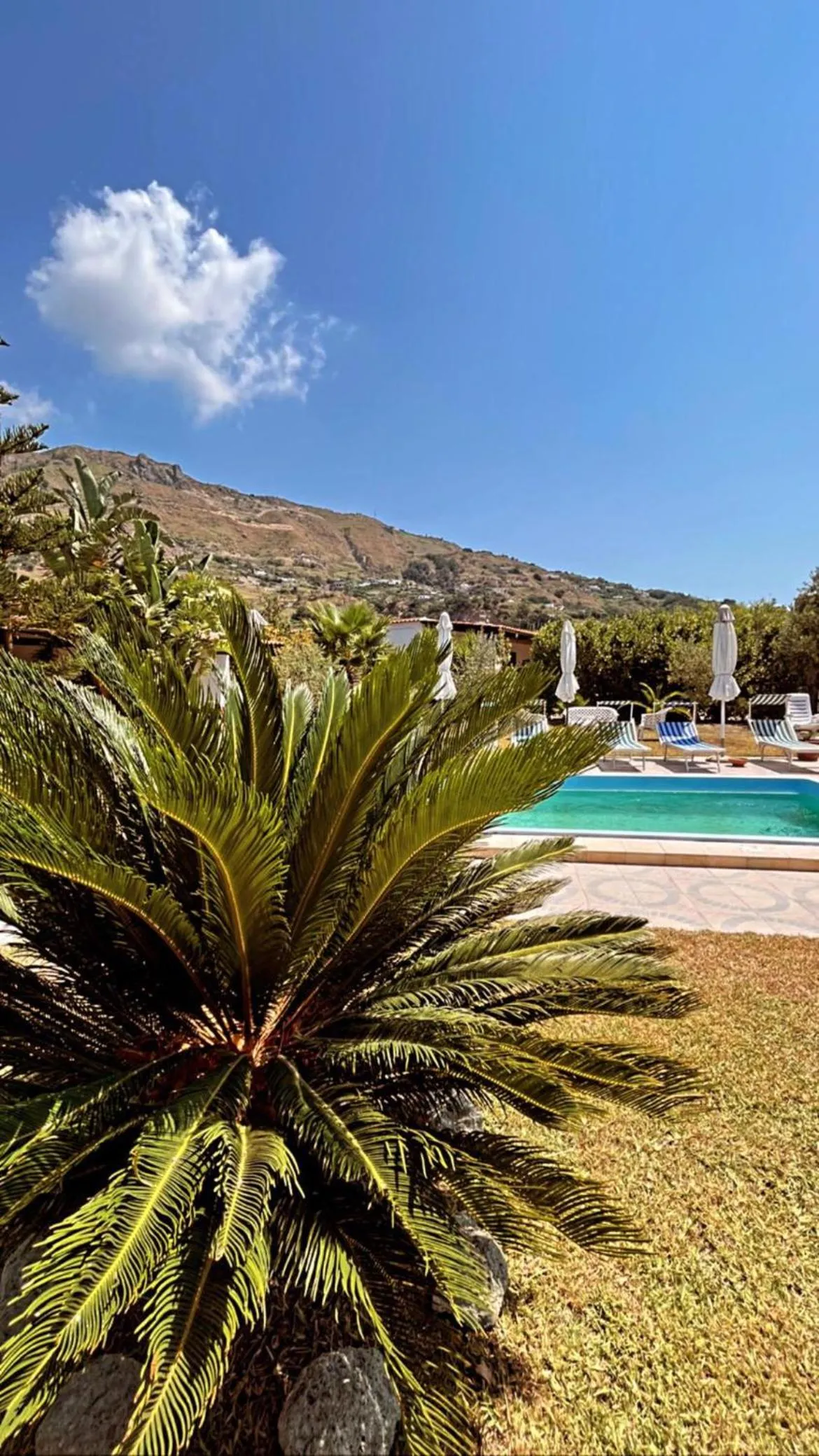 Pool view in Case Vacanze Le Buganville