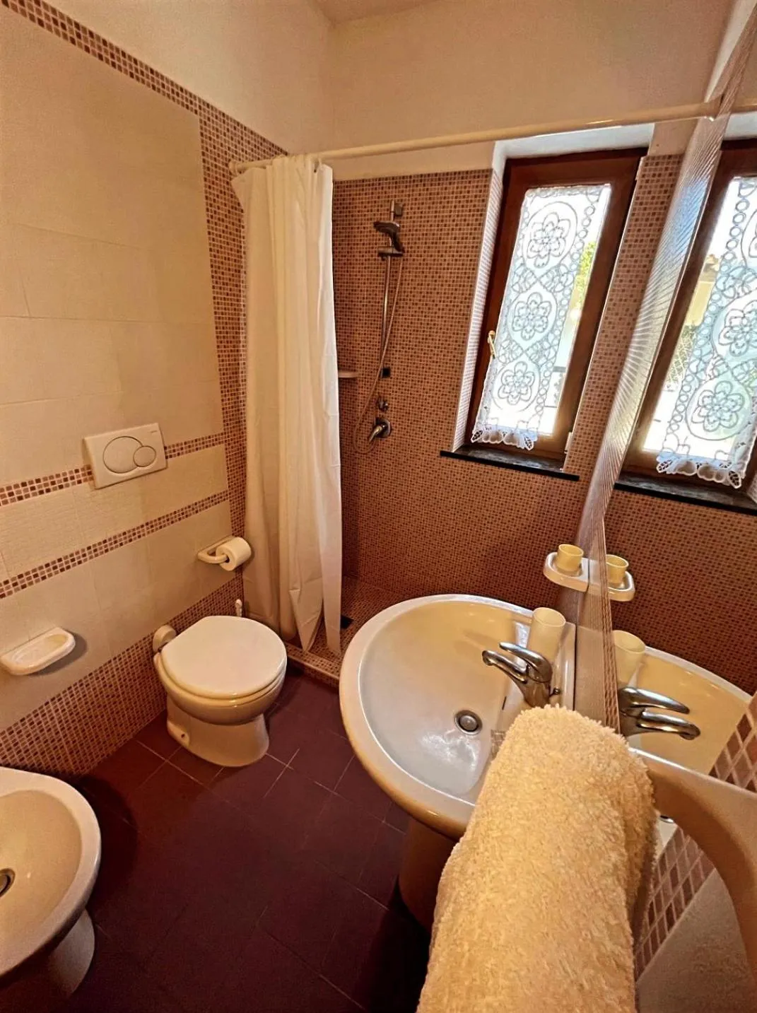 Toilet in Case Vacanze Le Buganville