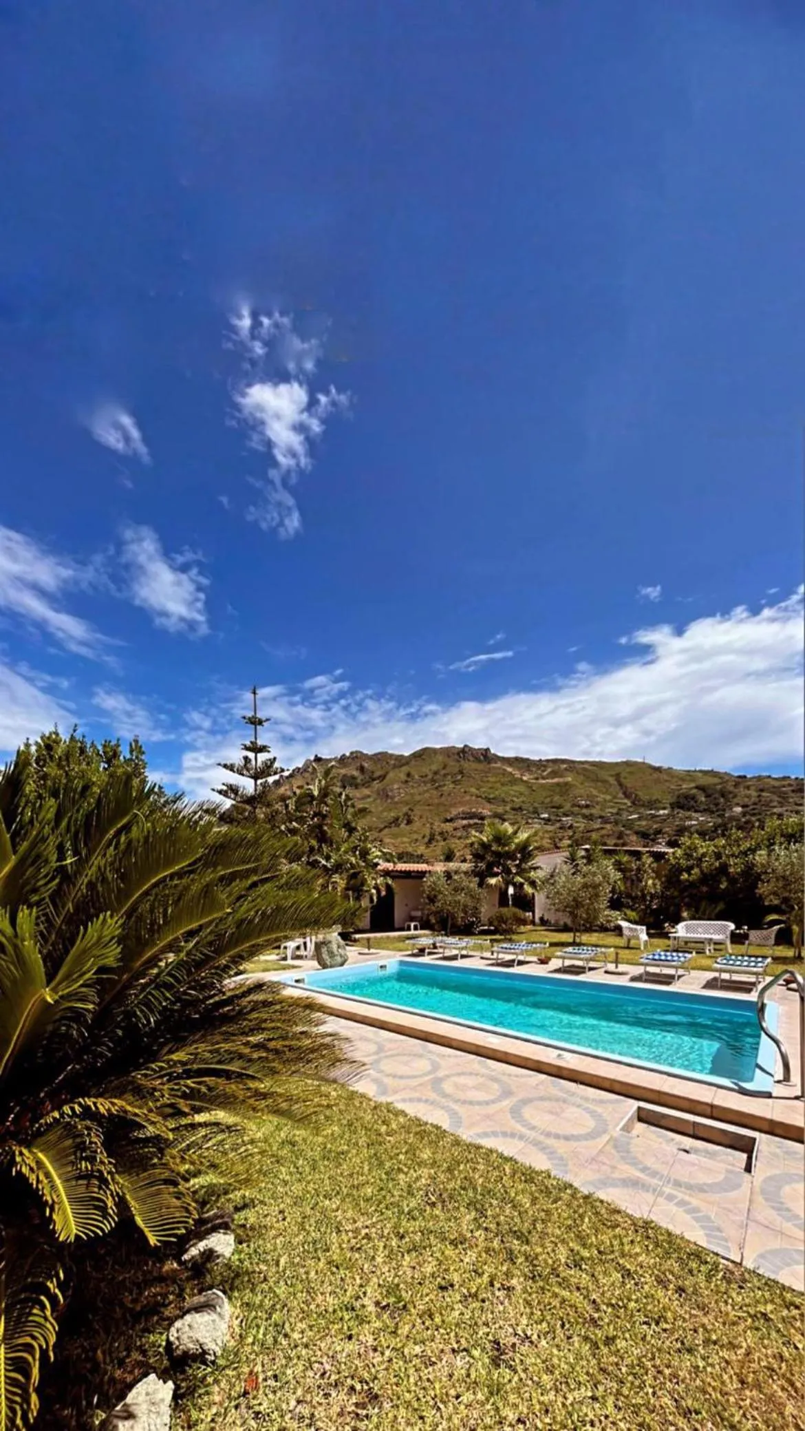 Pool view in Case Vacanze Le Buganville