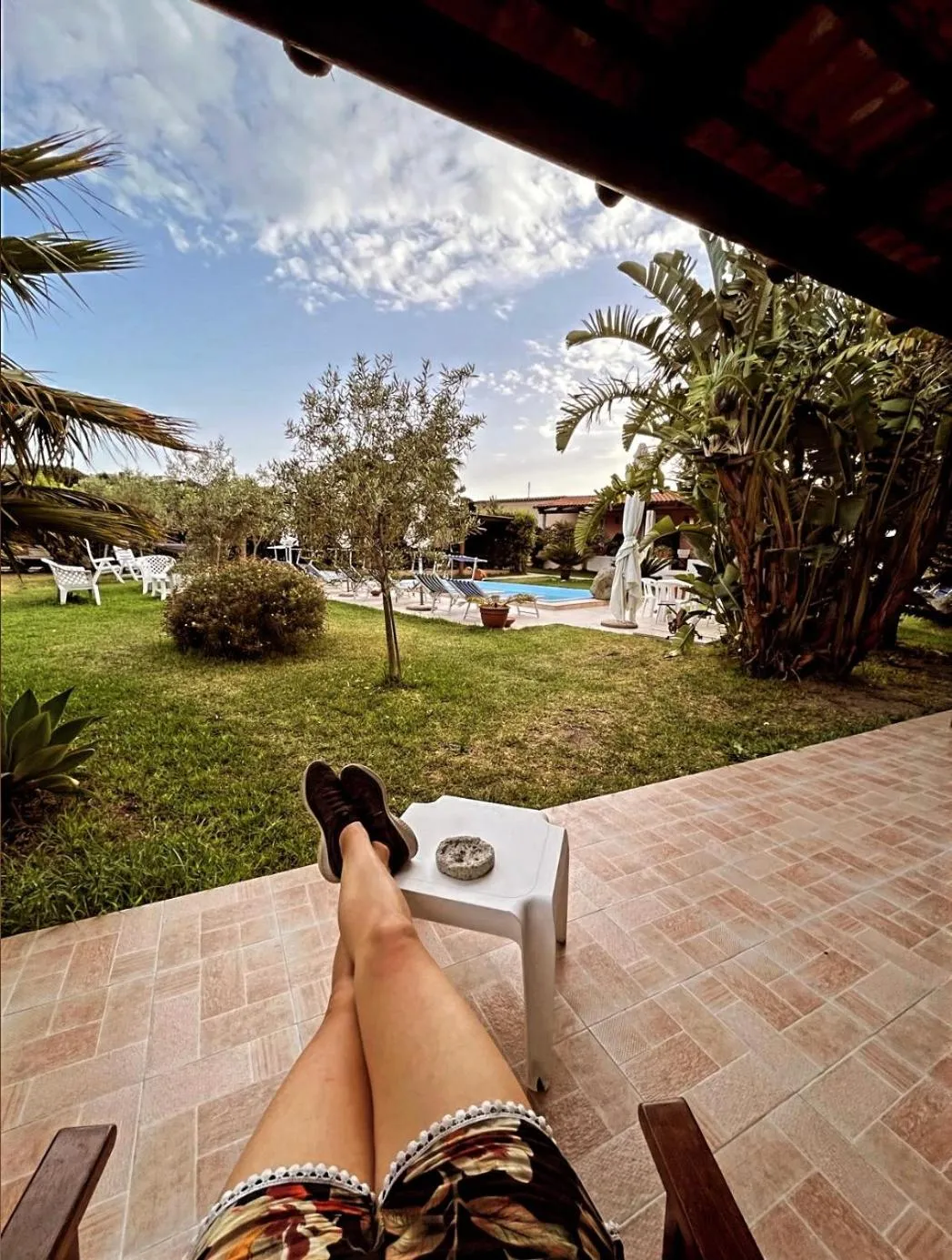 Garden in Case Vacanze Le Buganville