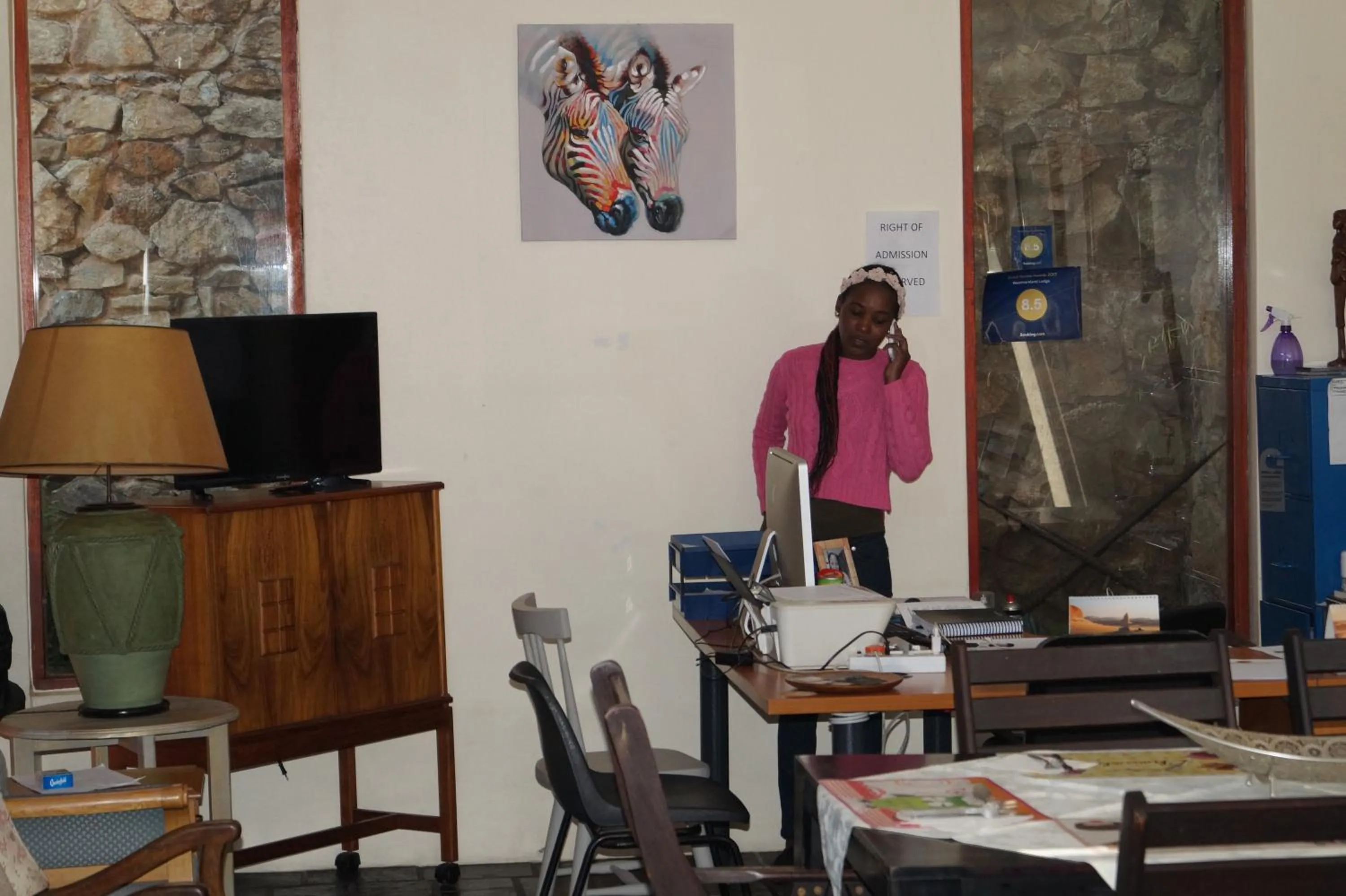 Lobby or reception in Westmoreland Lodge