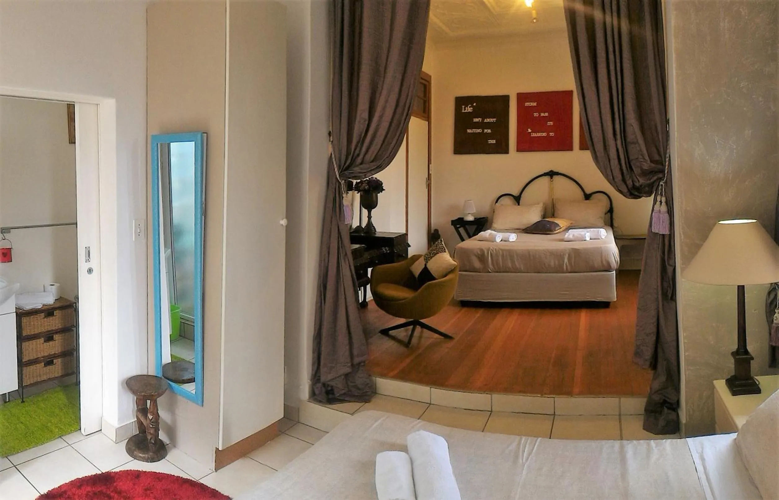 Bedroom, Bed in Westmoreland Lodge