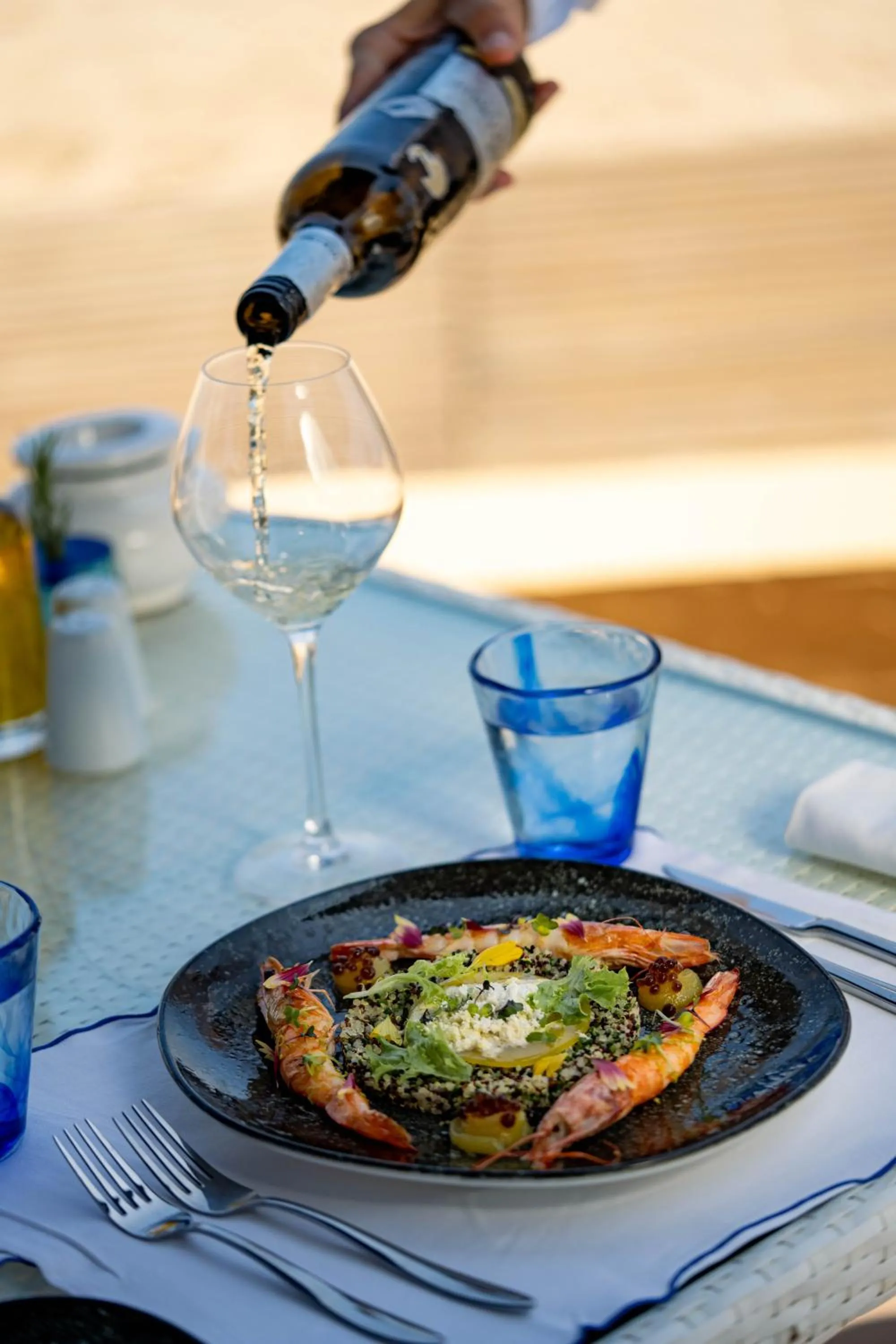 Restaurant/places to eat in Banyan Tree Tamouda Bay