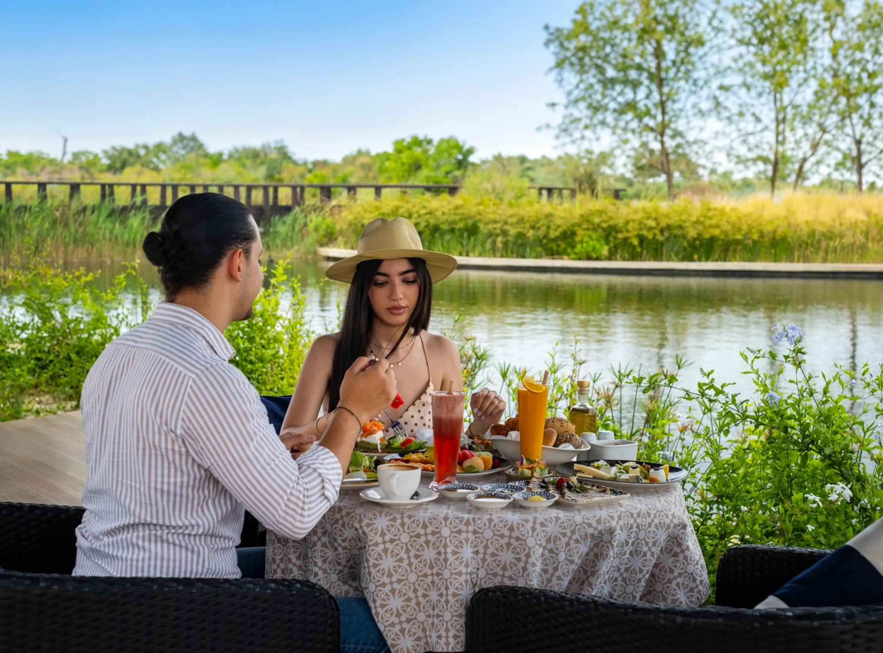 People in Banyan Tree Tamouda Bay