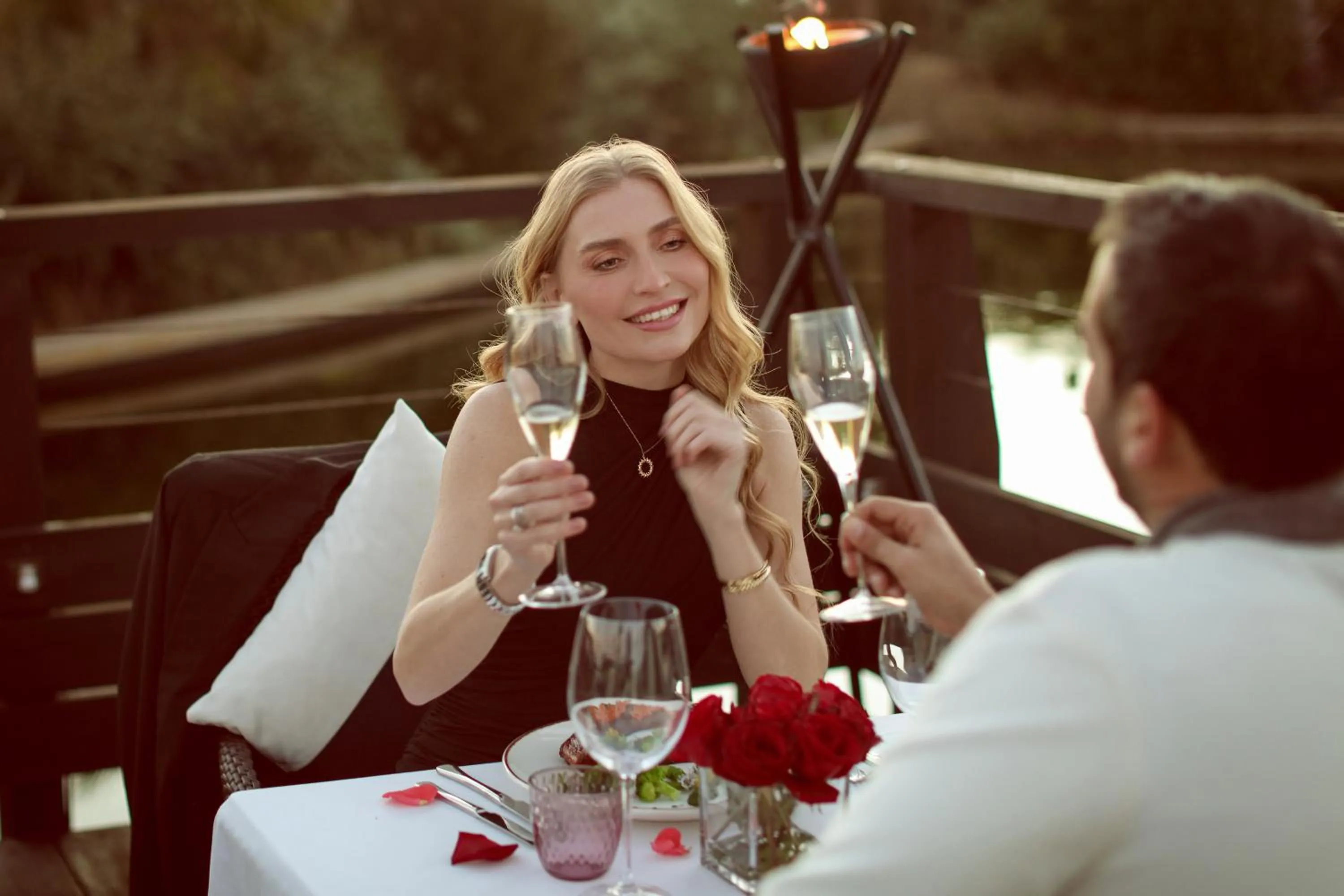 Dinner in Banyan Tree Tamouda Bay