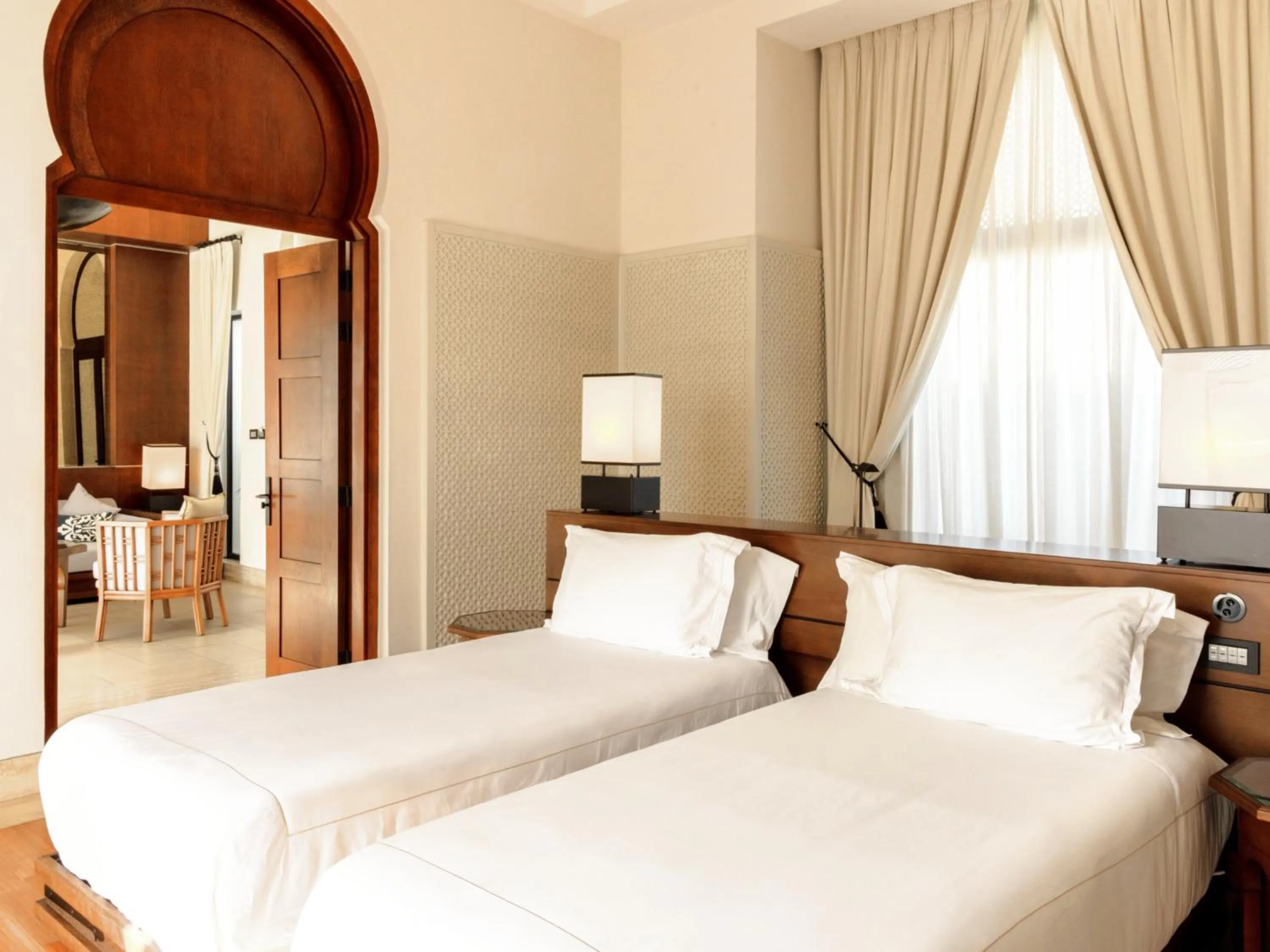 Bedroom, Bed in Banyan Tree Tamouda Bay