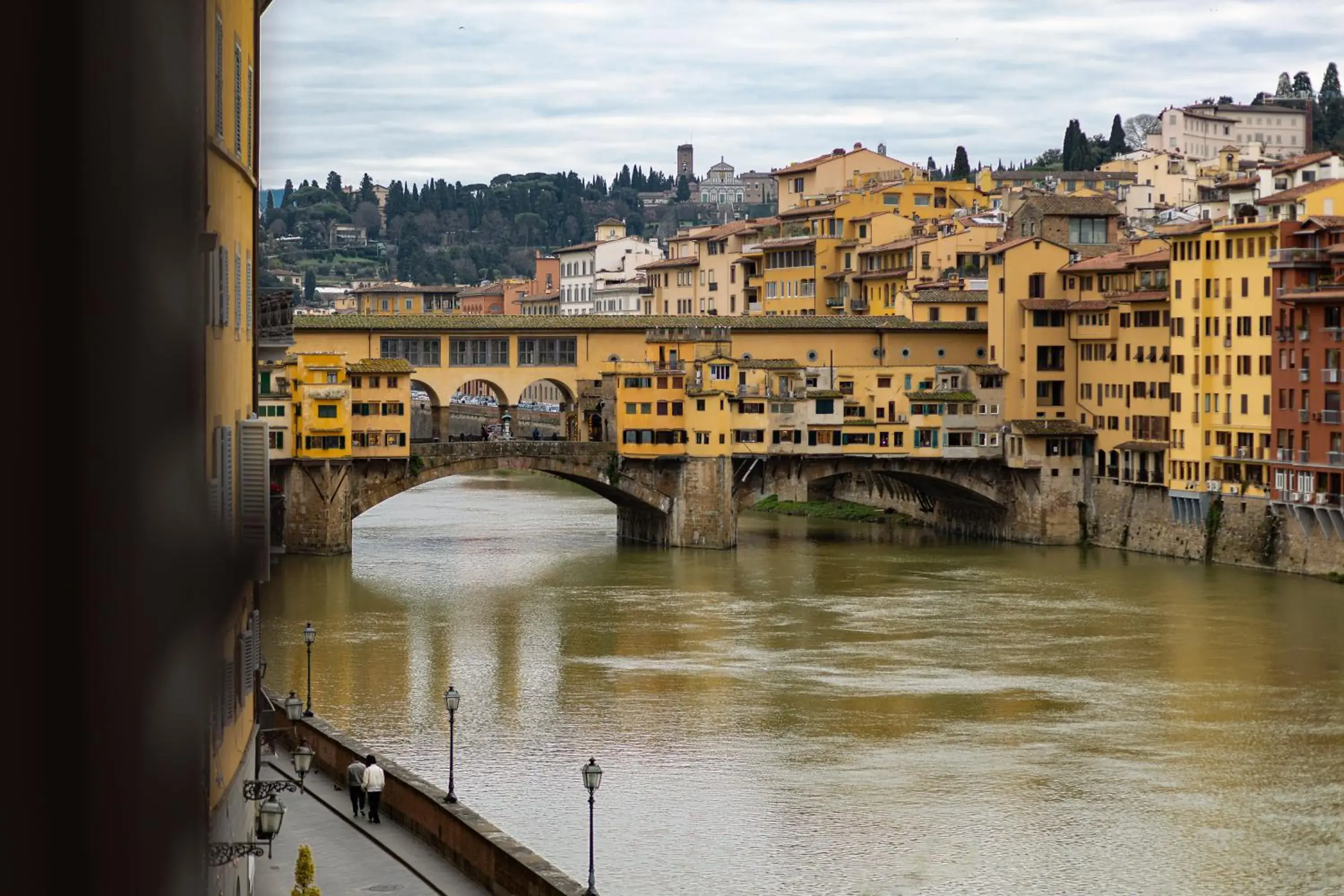 River view in Antica Torre Tornabuoni River view in Antica Torre Tornabuoni