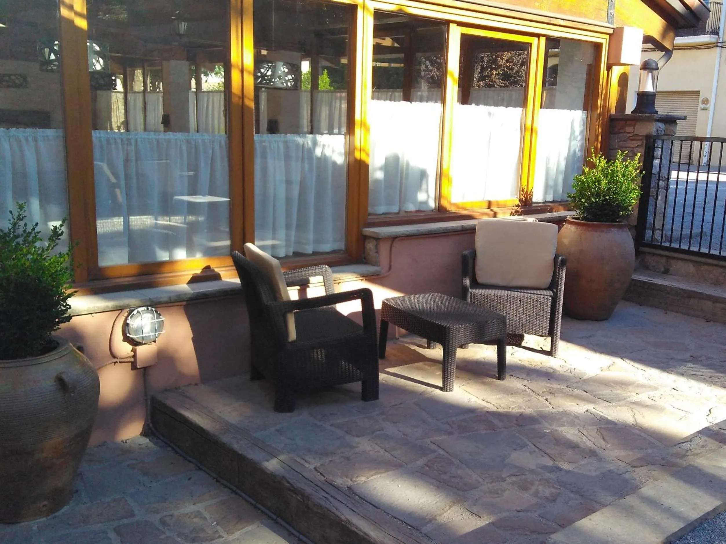 Patio in Hotel Can Missé