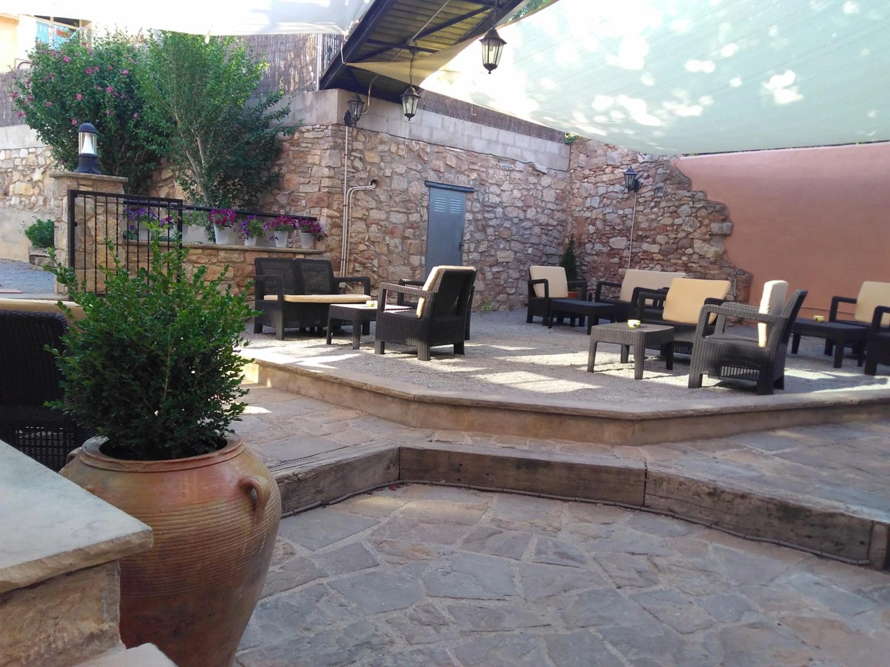 Patio in Hotel Can Missé