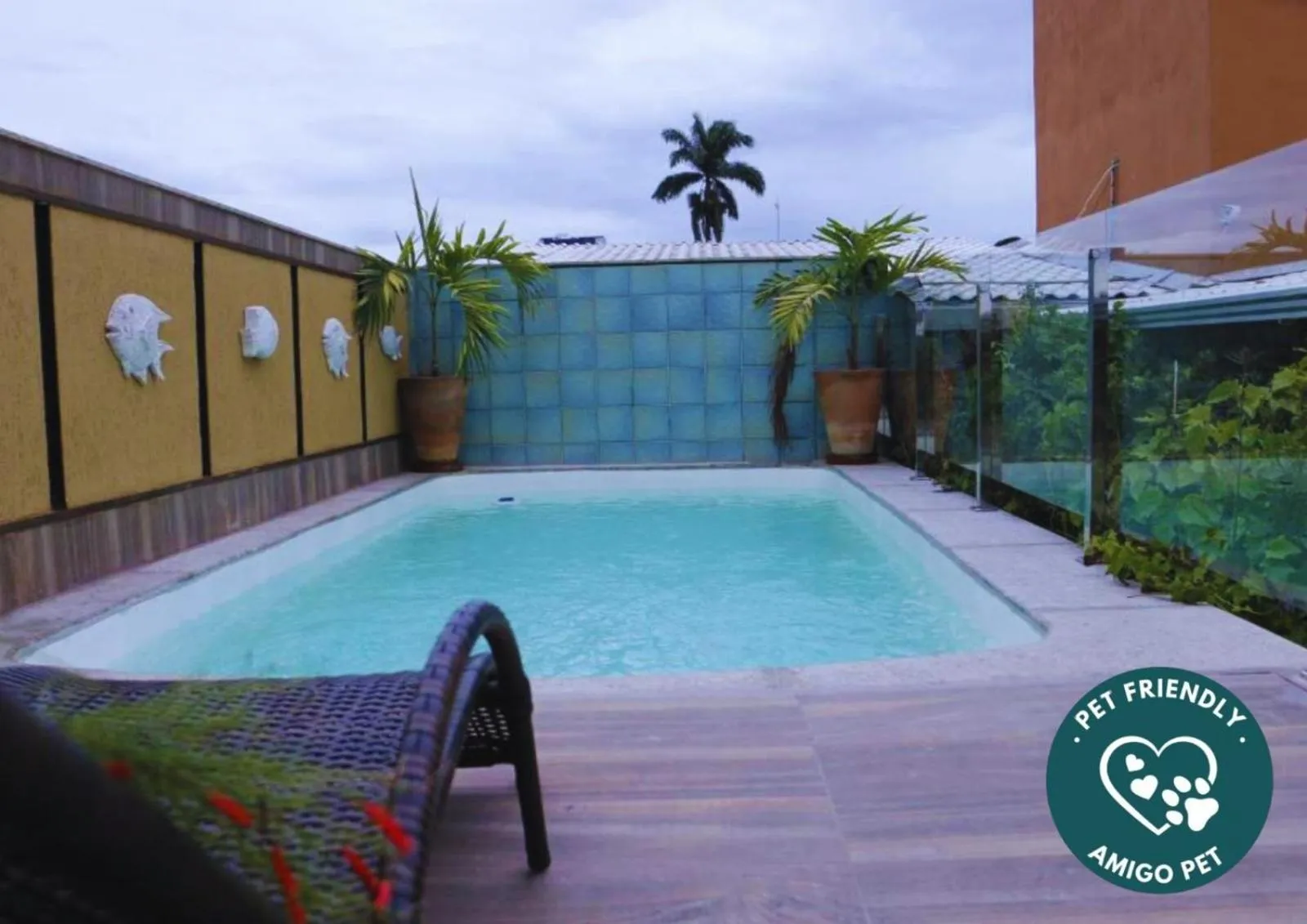 Swimming pool in San Diego Lancaster Teófilo Otoni