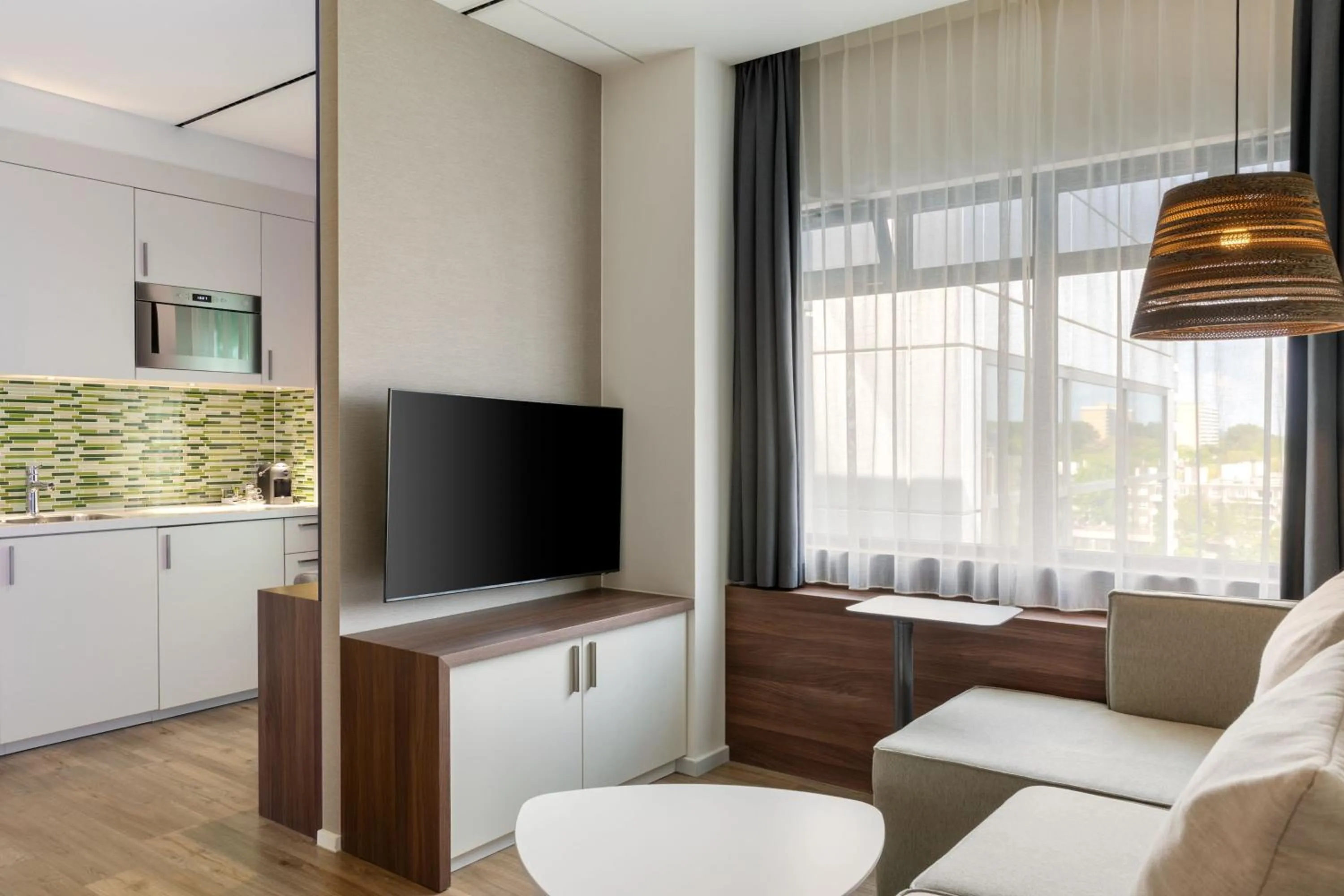 Photo of the whole room in Element Amsterdam