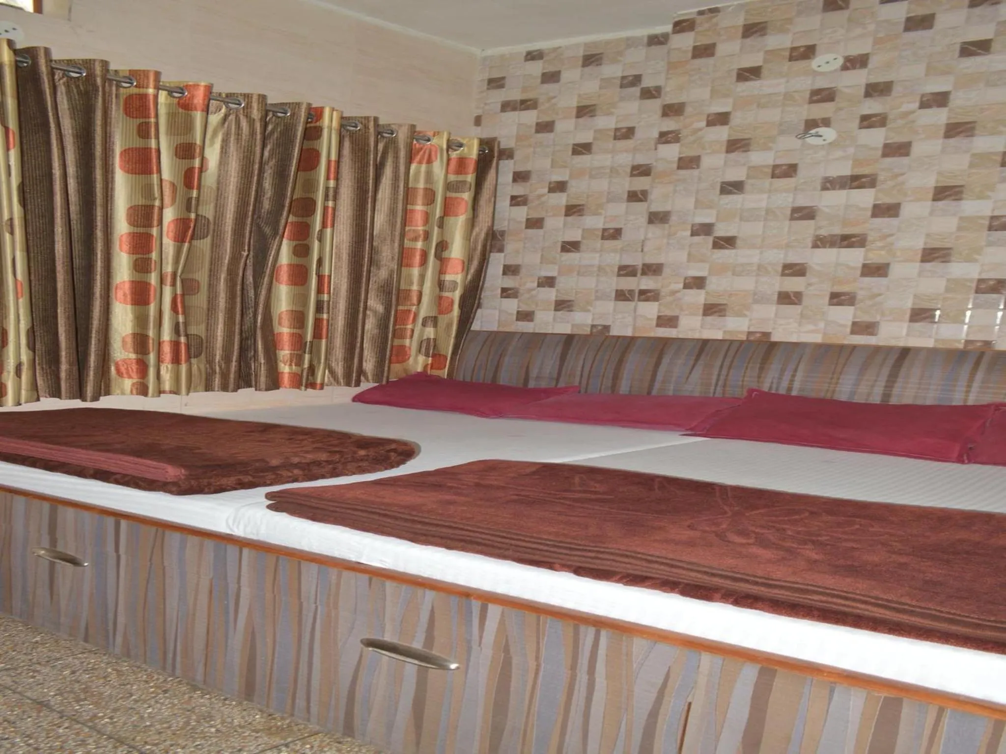 bunk bed, Bed in Ajanta Hotel 100 Mtrs Railway Station & 400 Mtrs Dargah