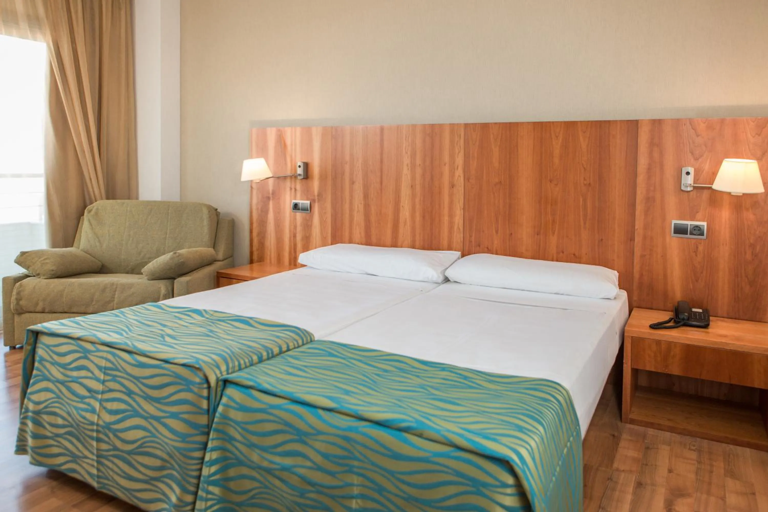 Bed in RVHotels Nautic Park