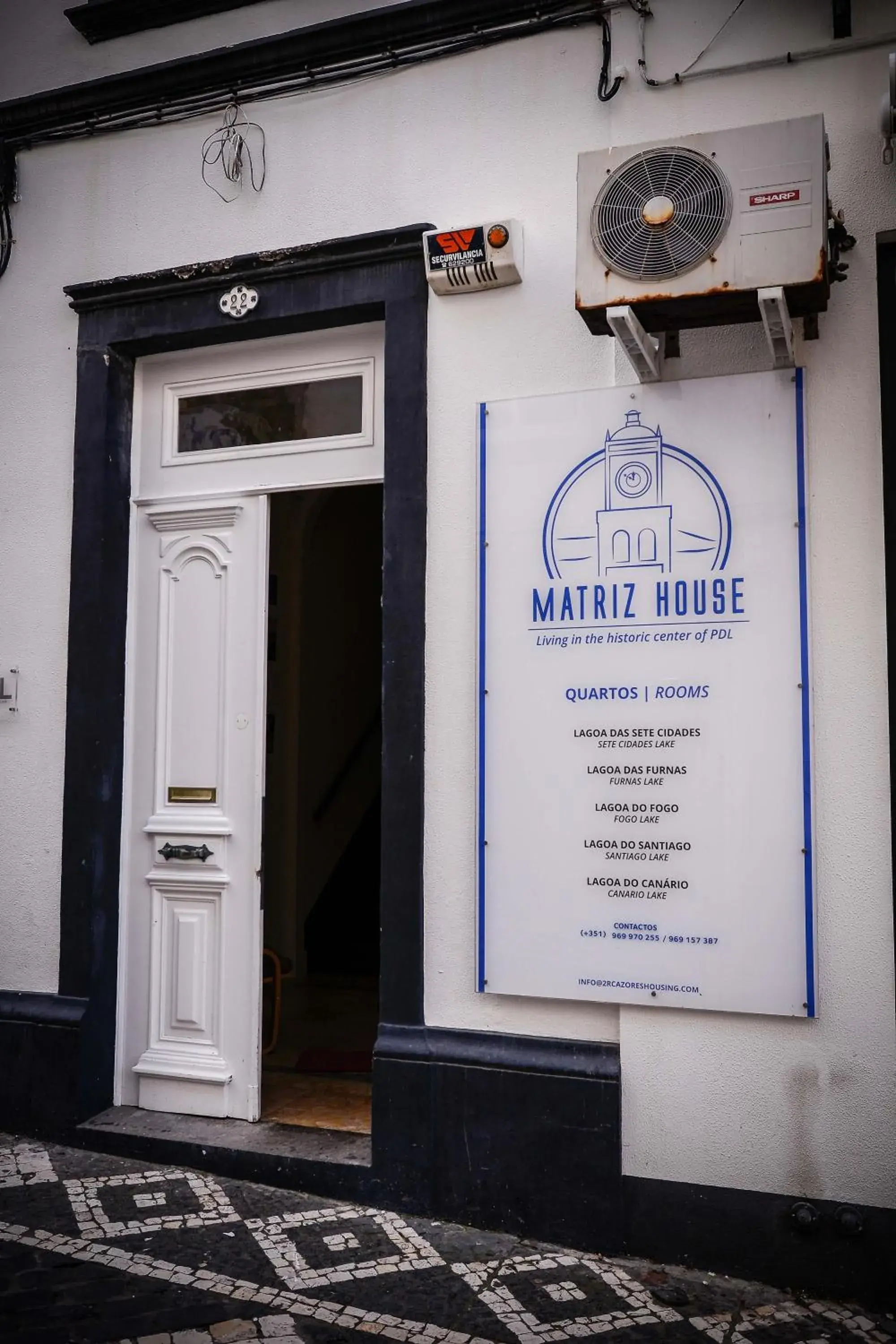 Facade/entrance in Casa da Matriz Facade/entrance in Casa da Matriz