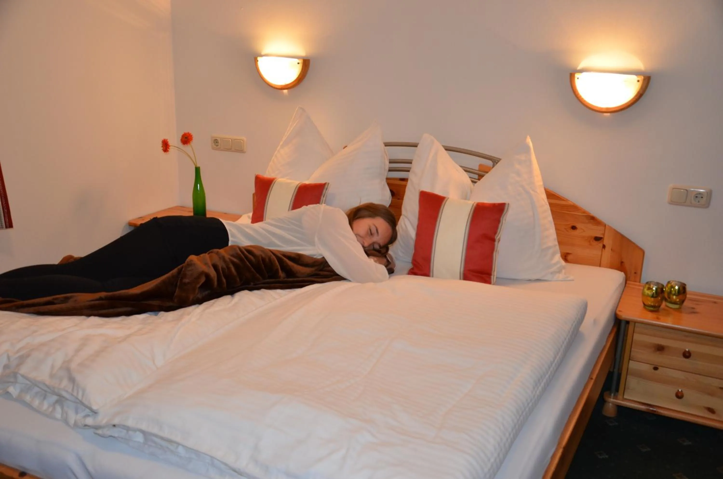 Bed in Haus Bergland
