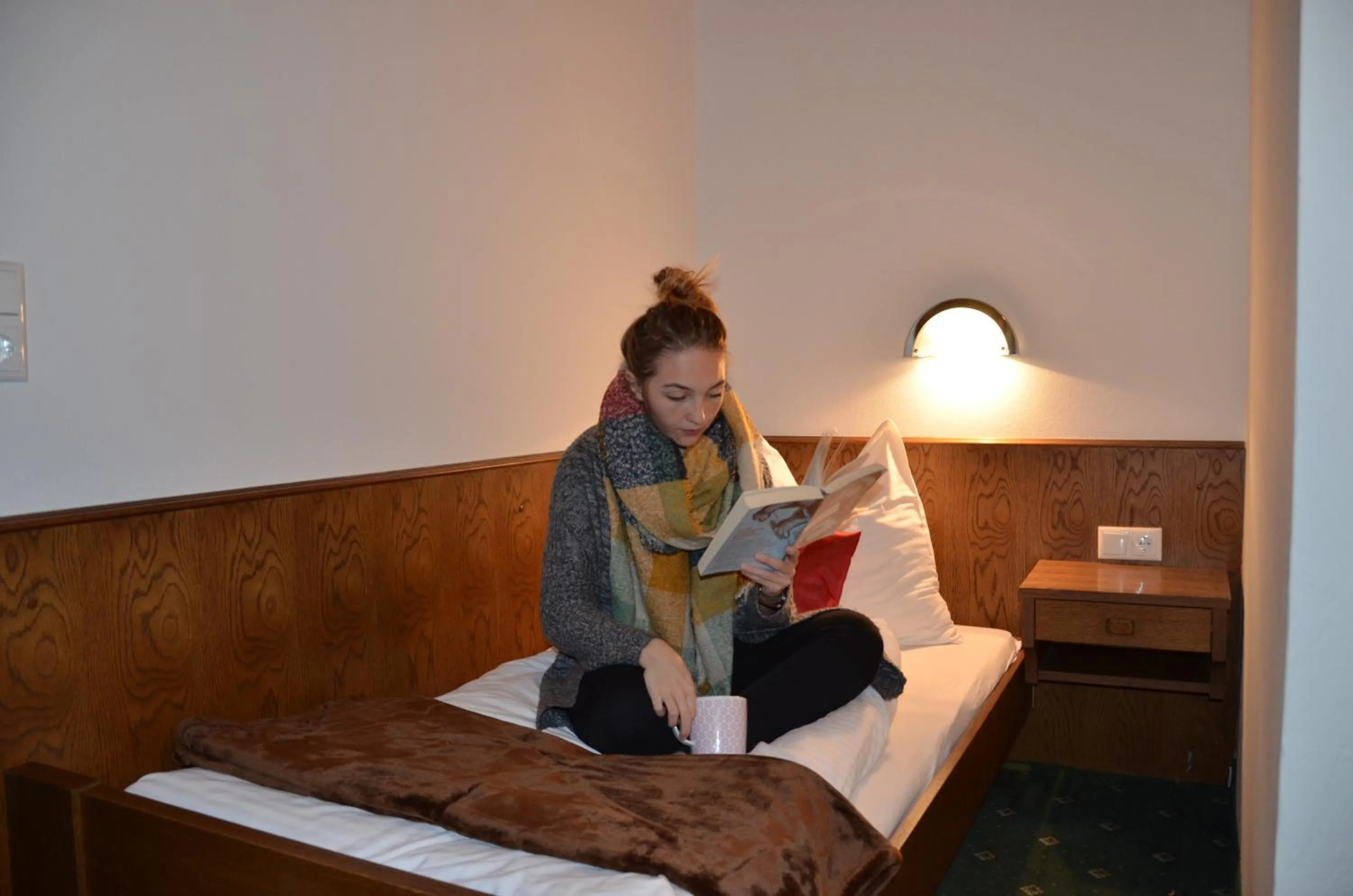 Bed in Haus Bergland