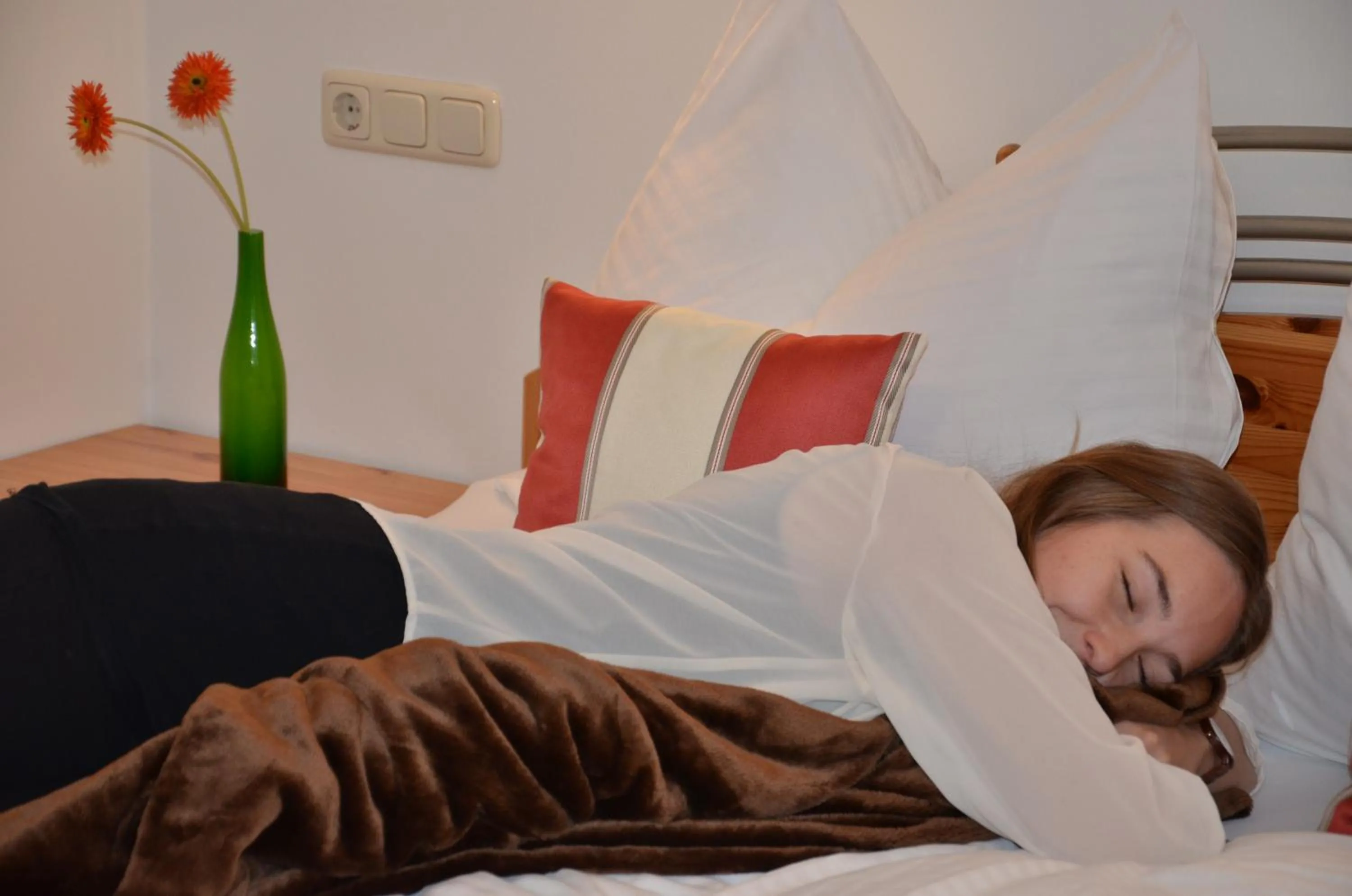 Bed in Haus Bergland