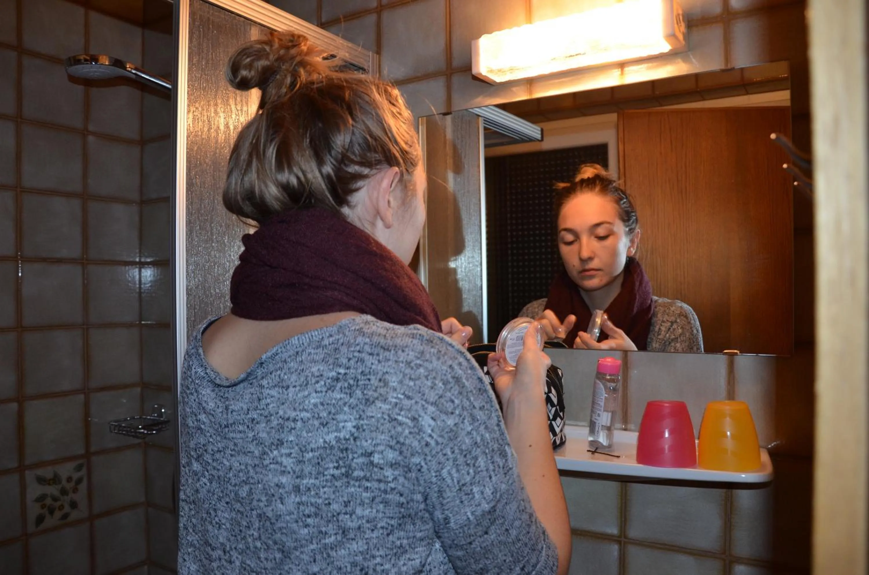 Shower in Haus Bergland
