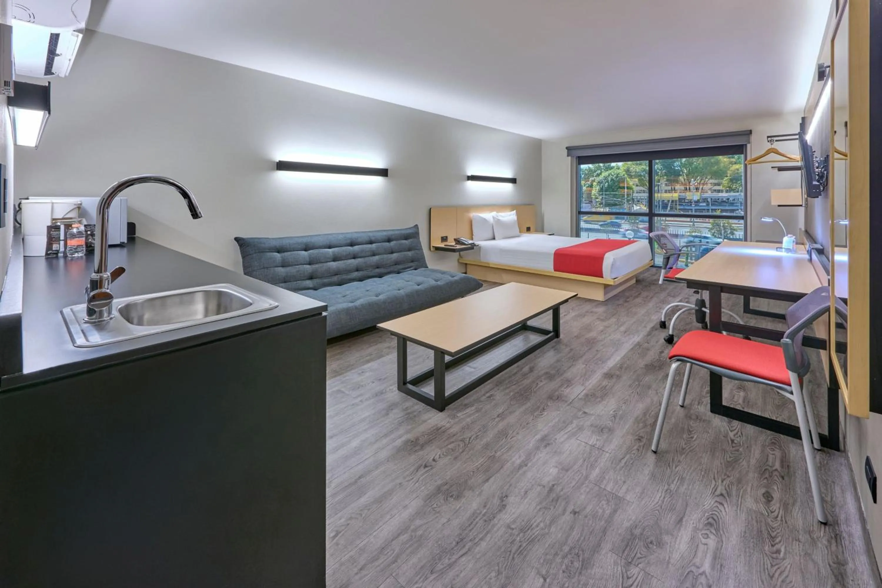 Bedroom, Bed in City Express Plus by Marriott Ciudad de México Periférico Sur Tlalpan