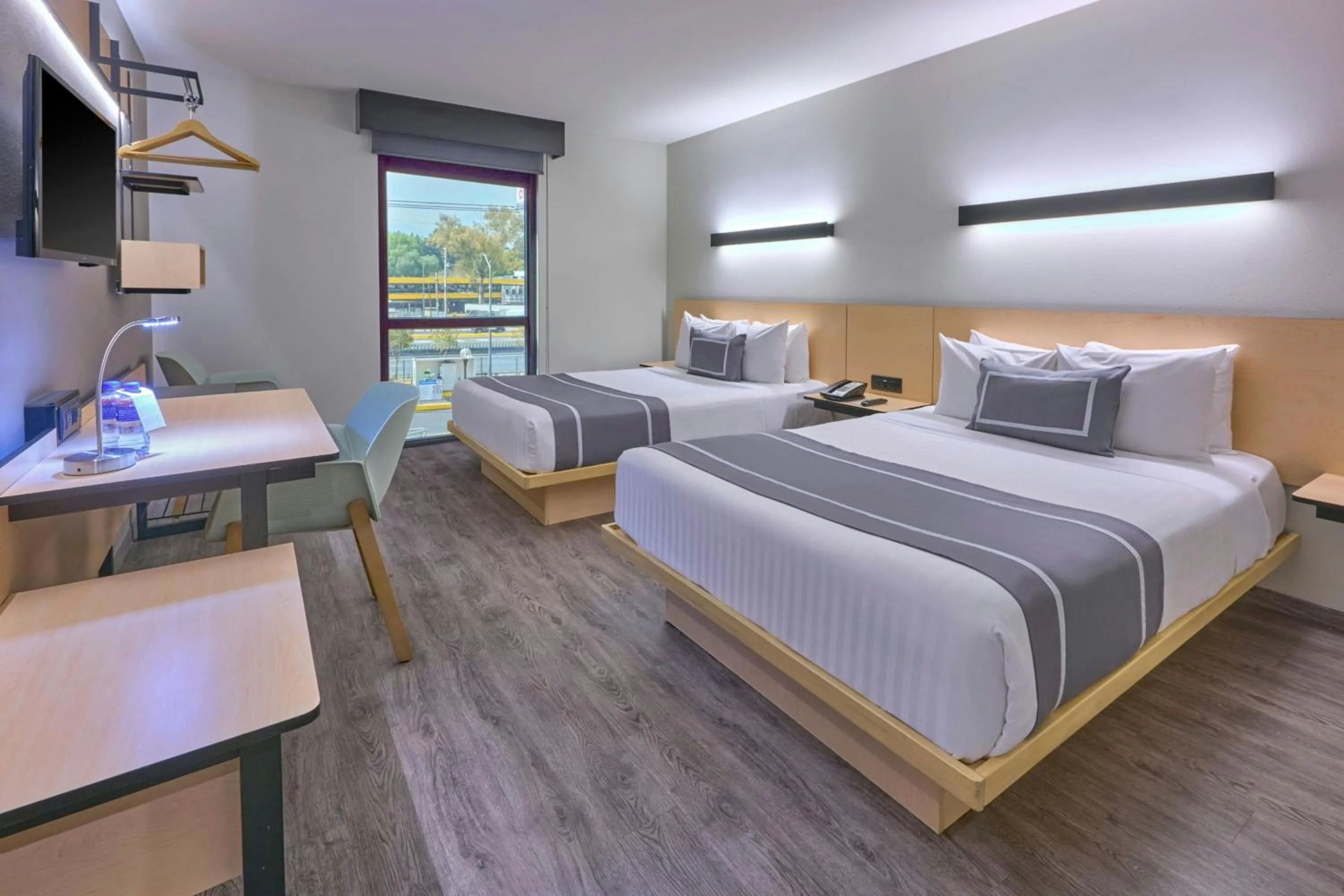 Bedroom, Bed in City Express Plus by Marriott Ciudad de México Periférico Sur Tlalpan