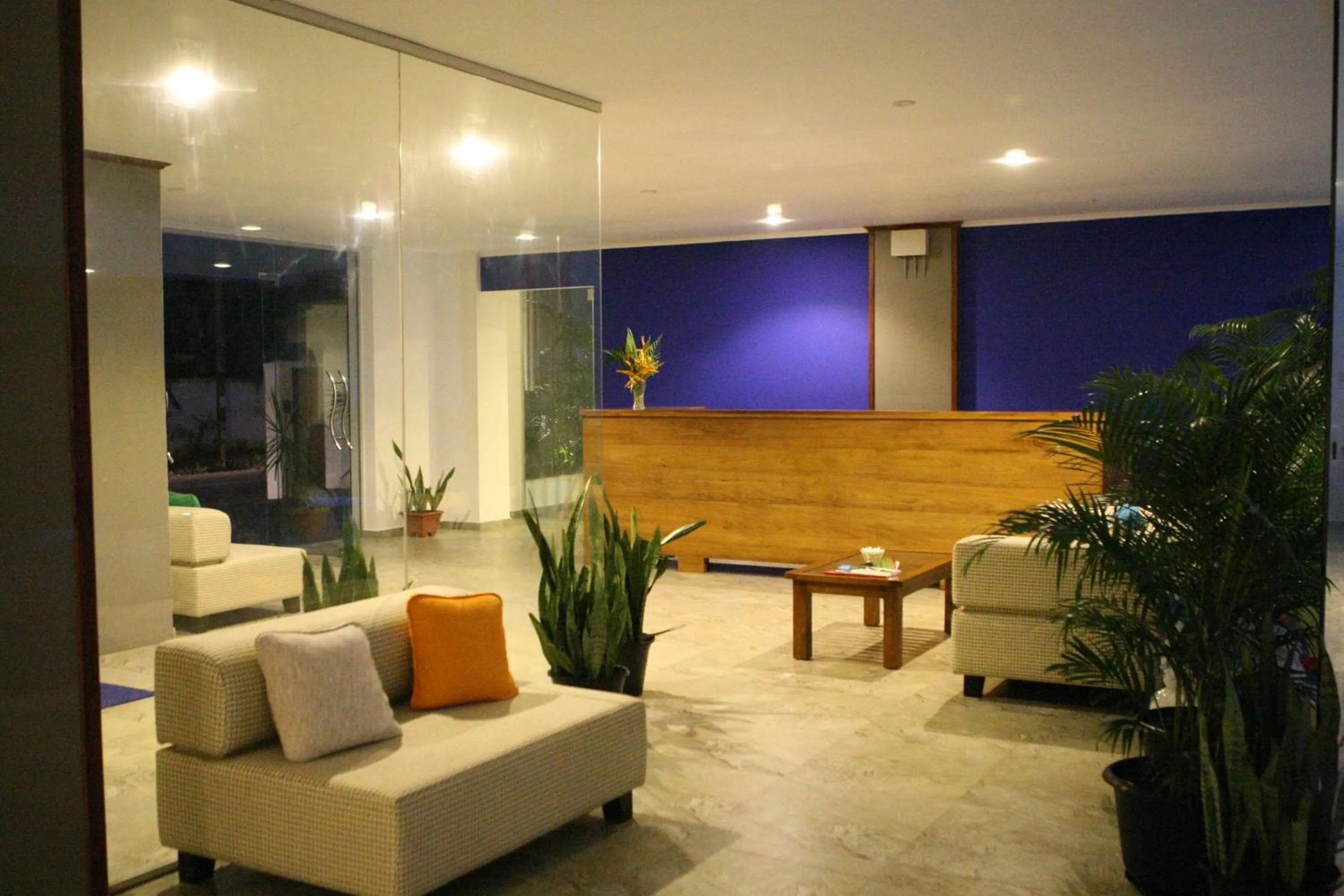 Lobby or reception in Sayura Beach Hotel
