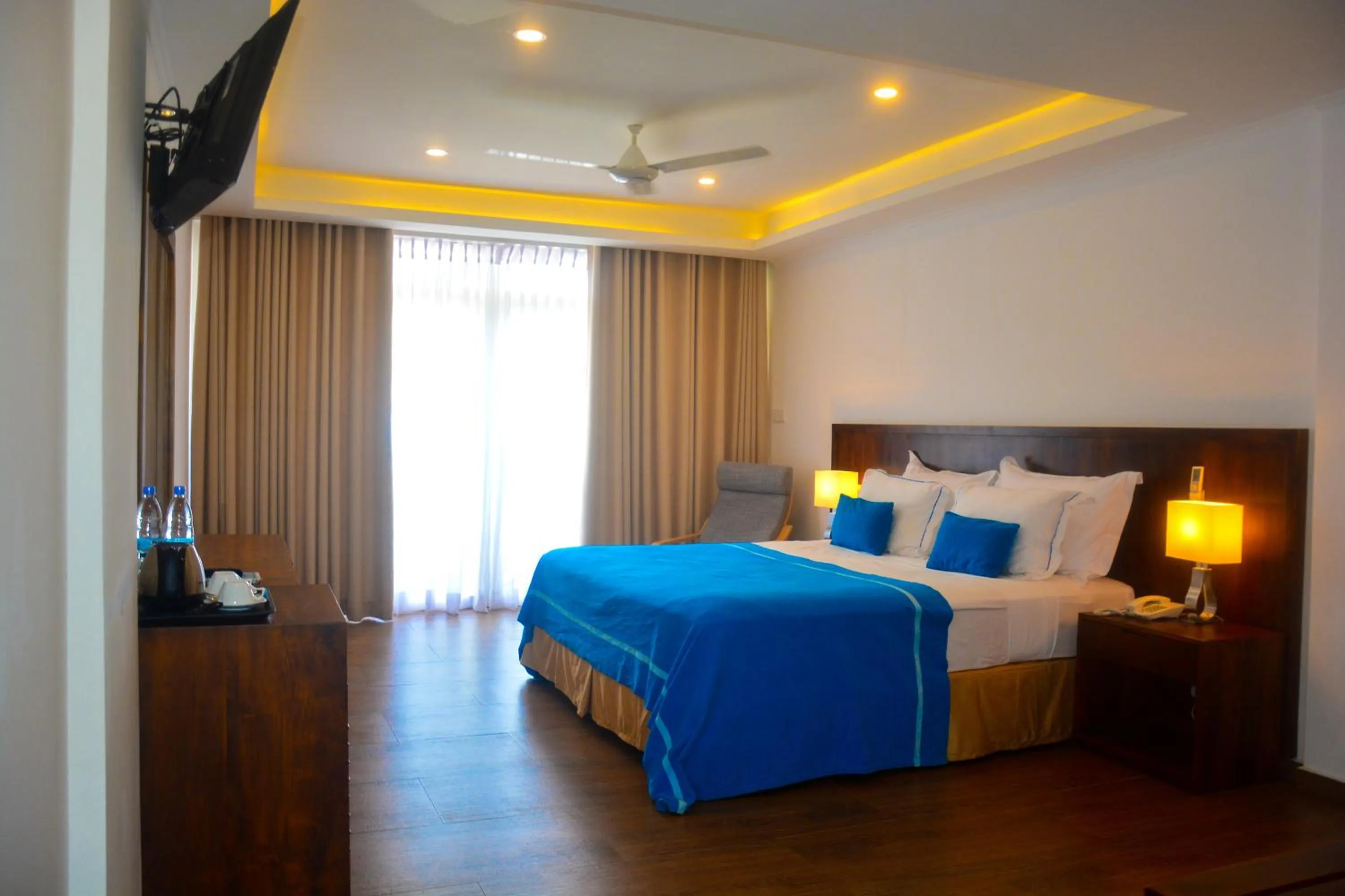 Bedroom, Bed in Sayura Beach Hotel